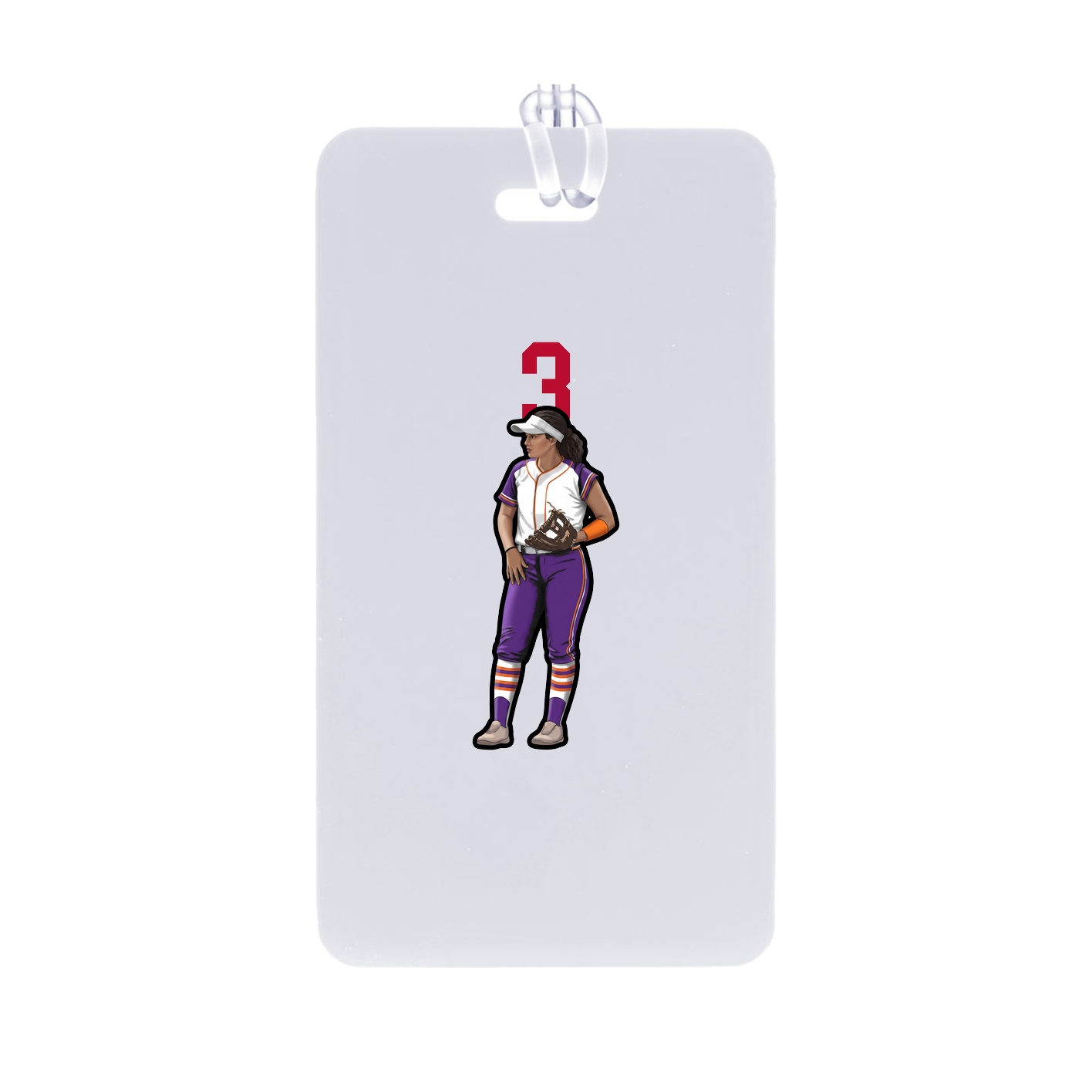 Bag Tag — Number Top in Classic