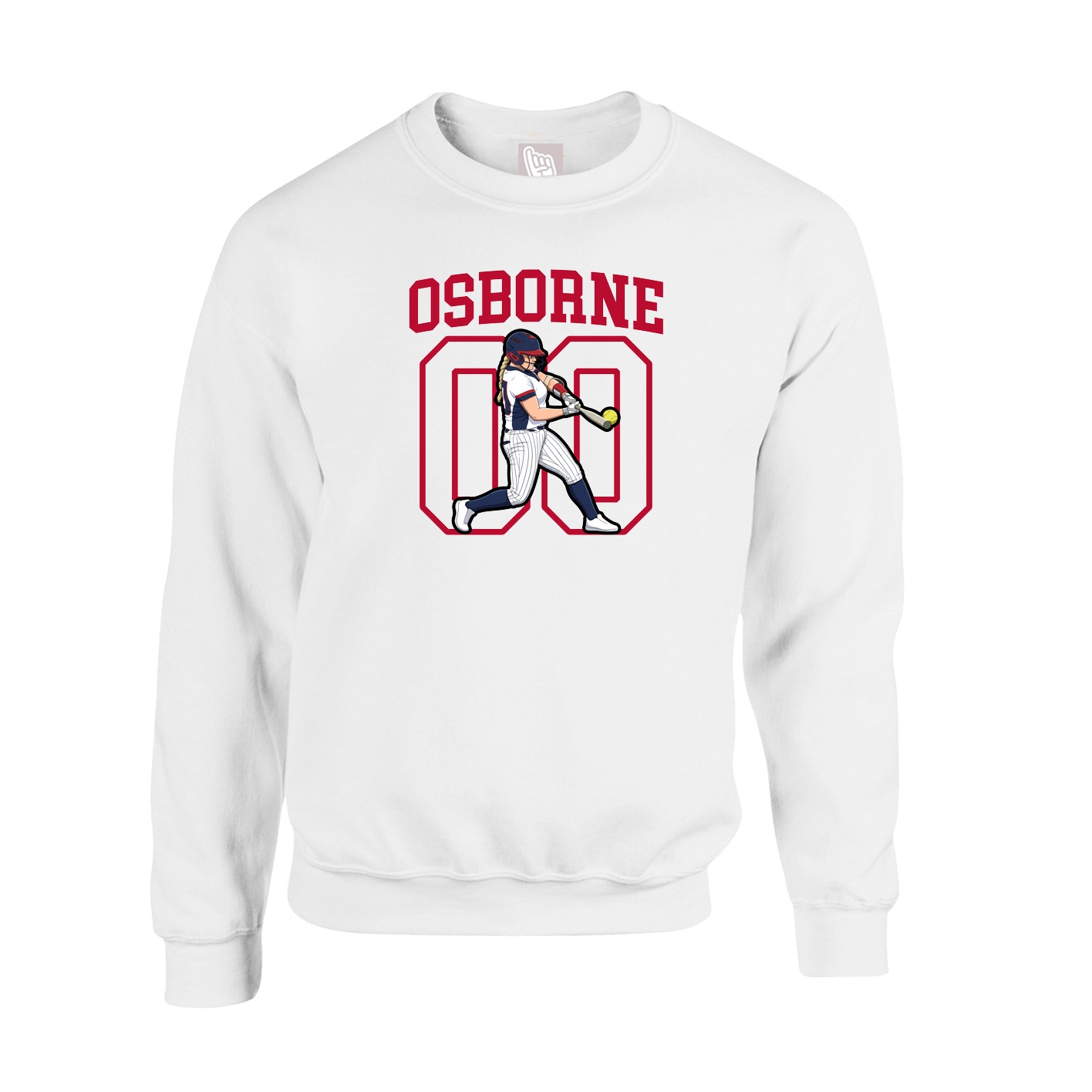 Fleece Crew — Shirsey in White