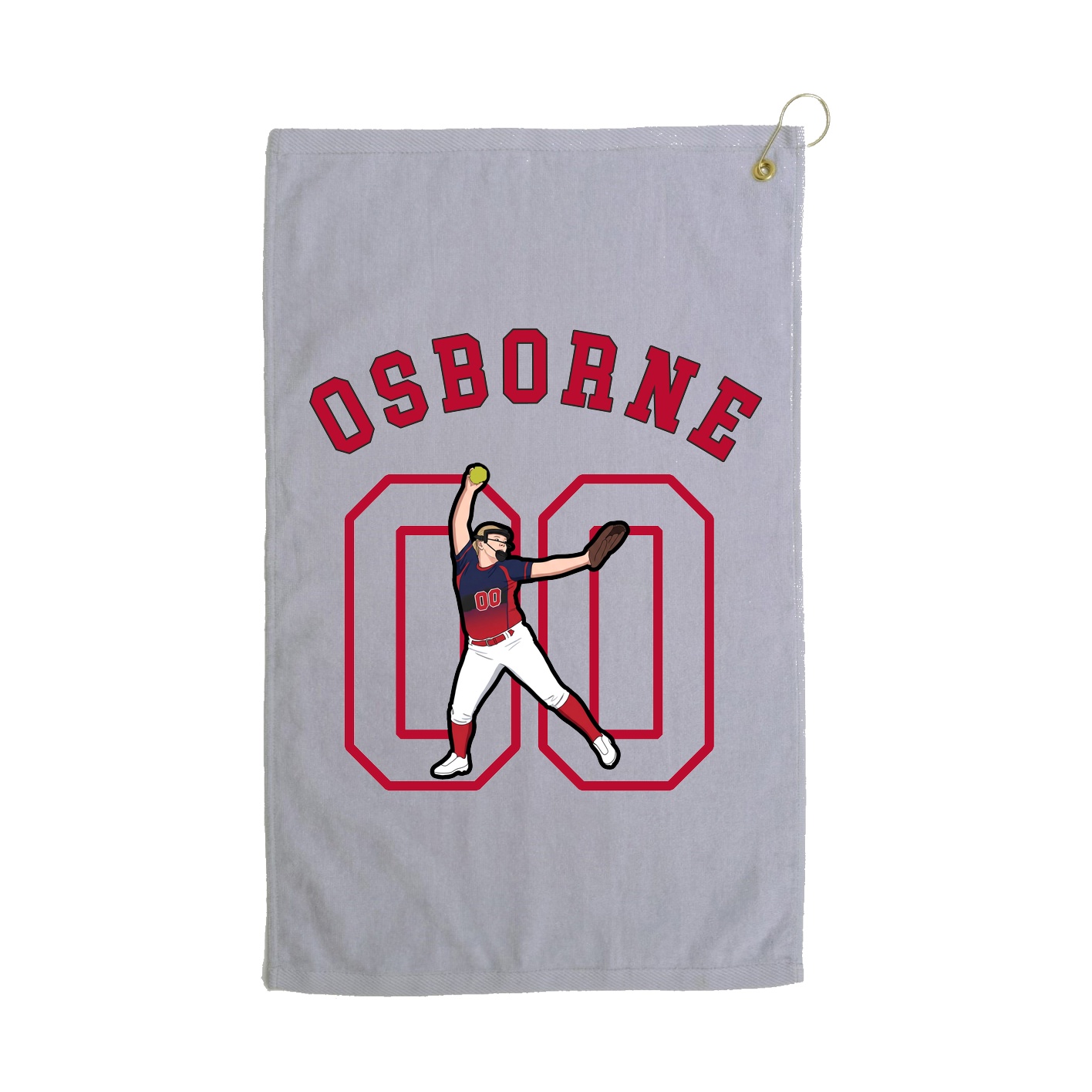 Golf Towel — Shirsey Arch in Grey