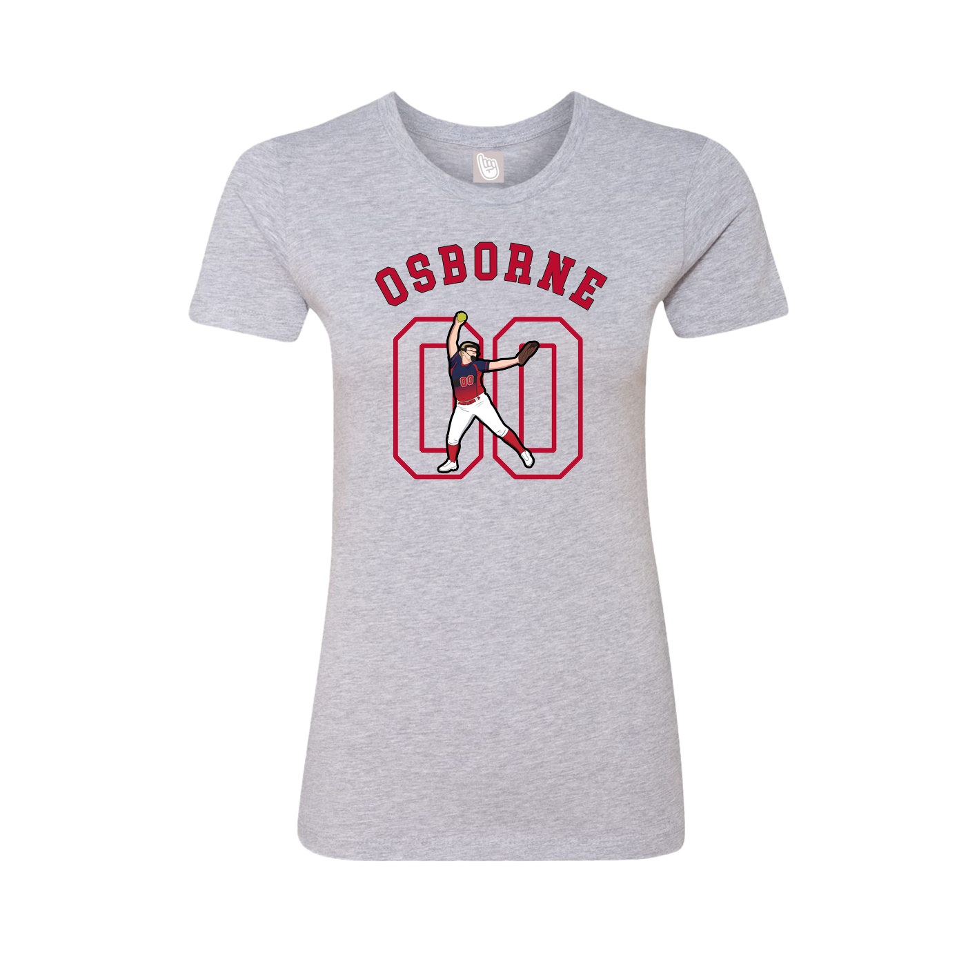 Womens Tee — Shirsey Arch in Grey