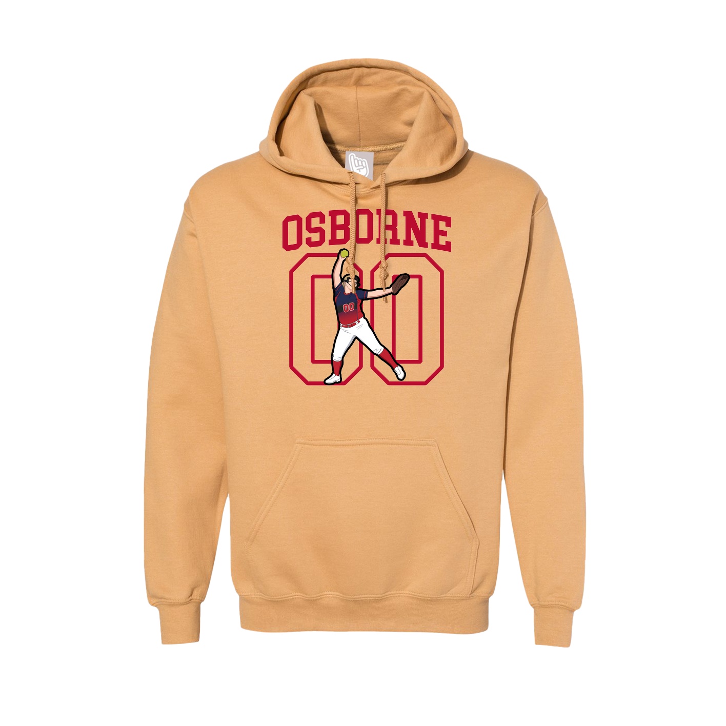 Hoodie — Shirsey in Vegas Gold