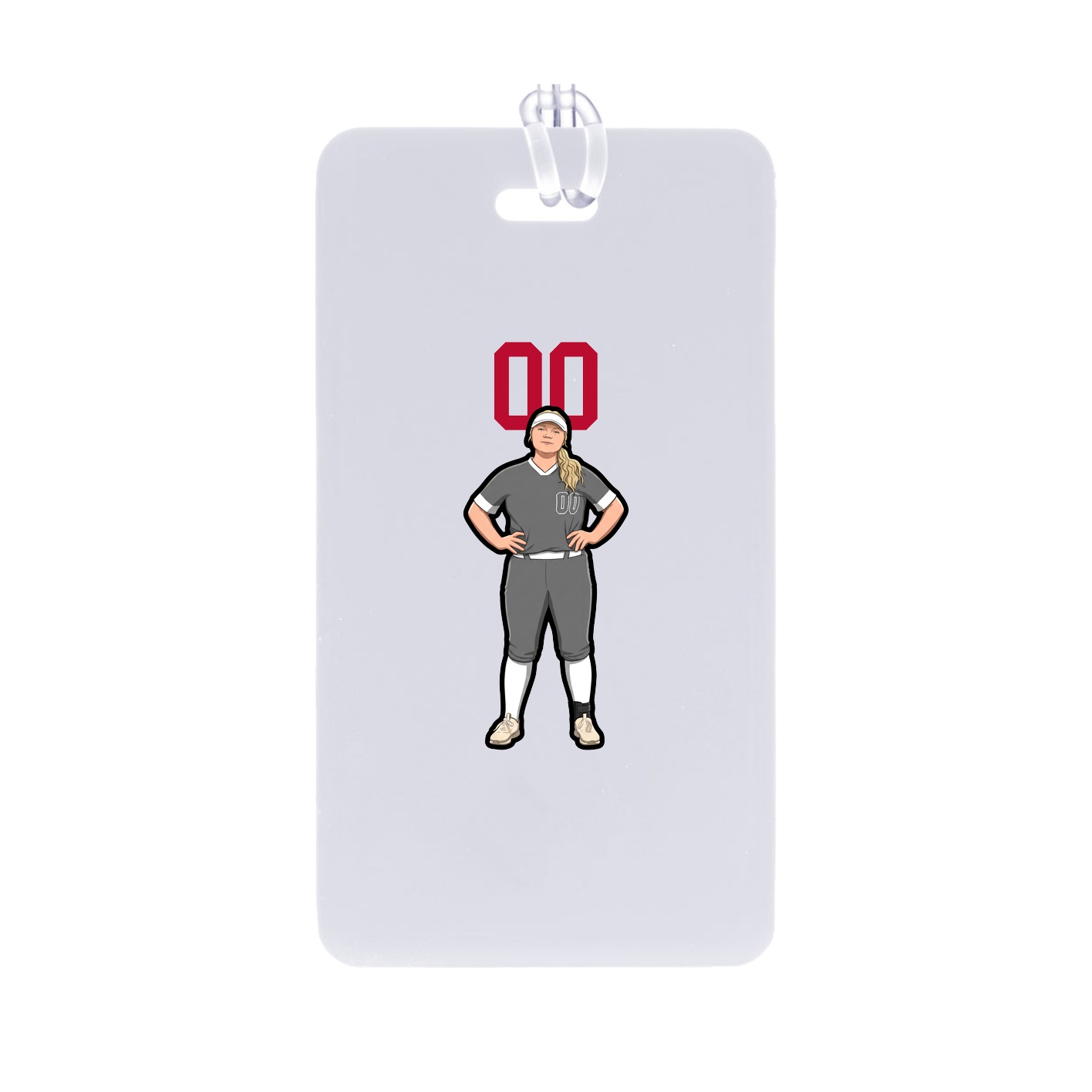 Bag Tag — Number Top in Classic