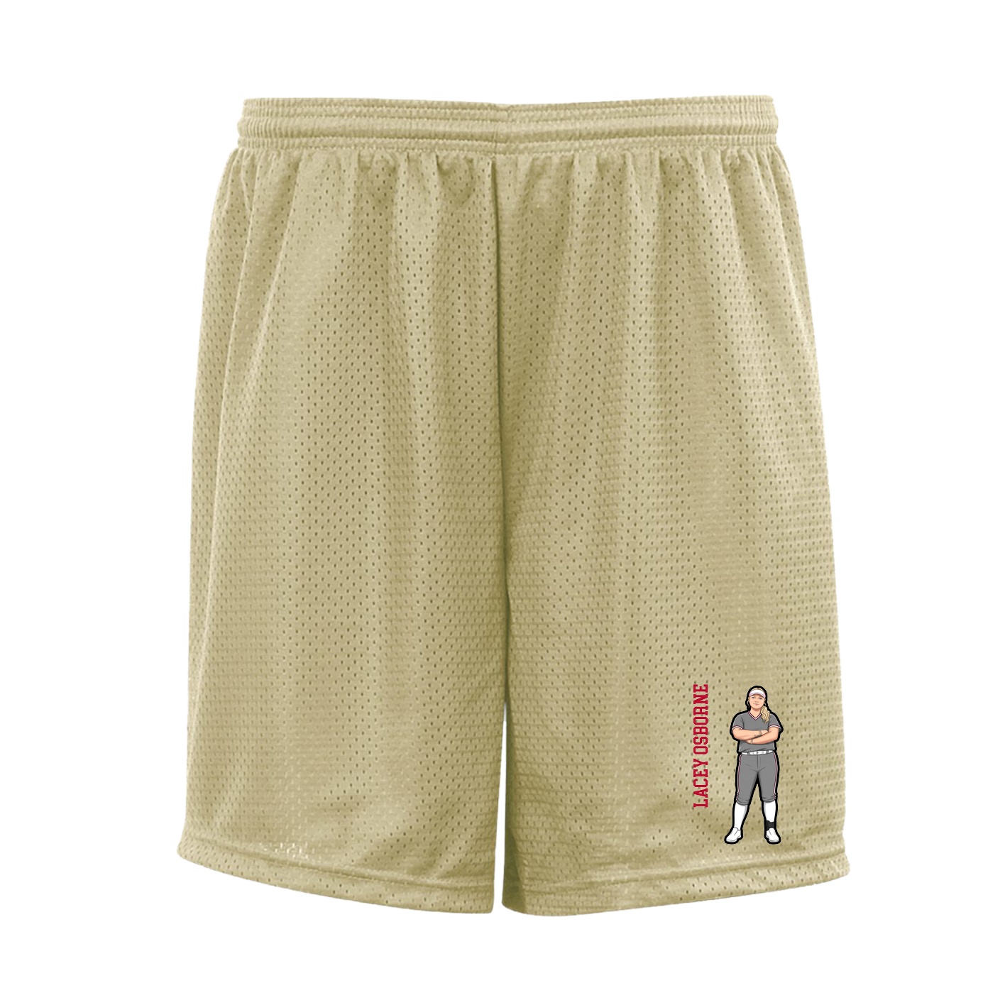 Shorts — Name Vertical in Vegas Gold