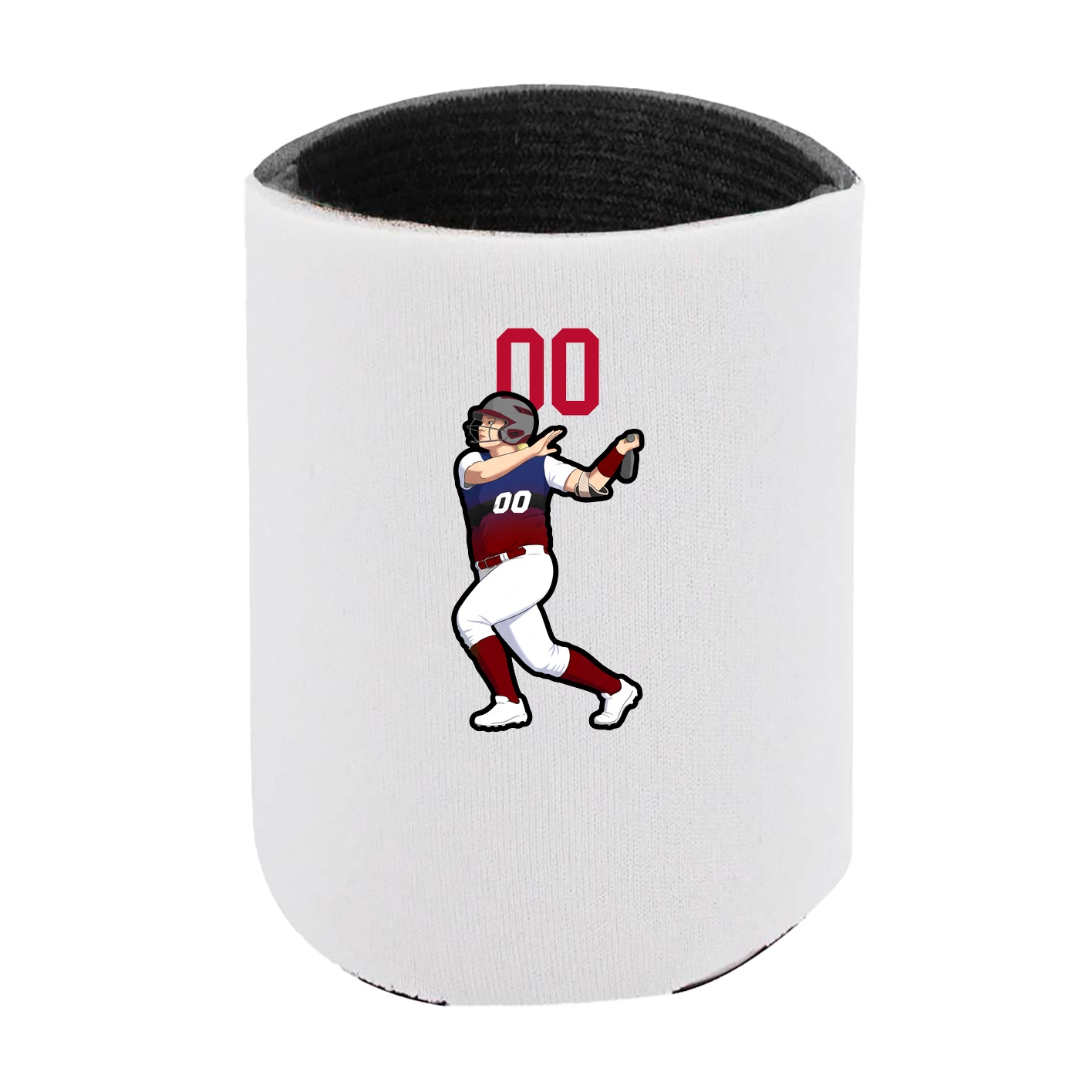 Can Holder — Number Top in White