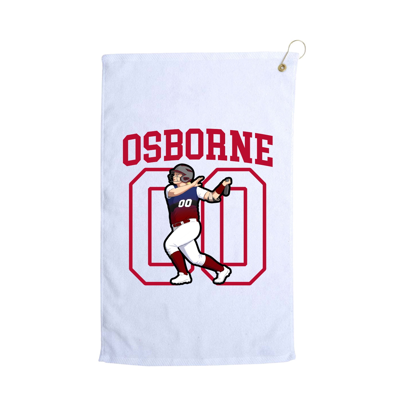 Golf Towel — Shirsey in White