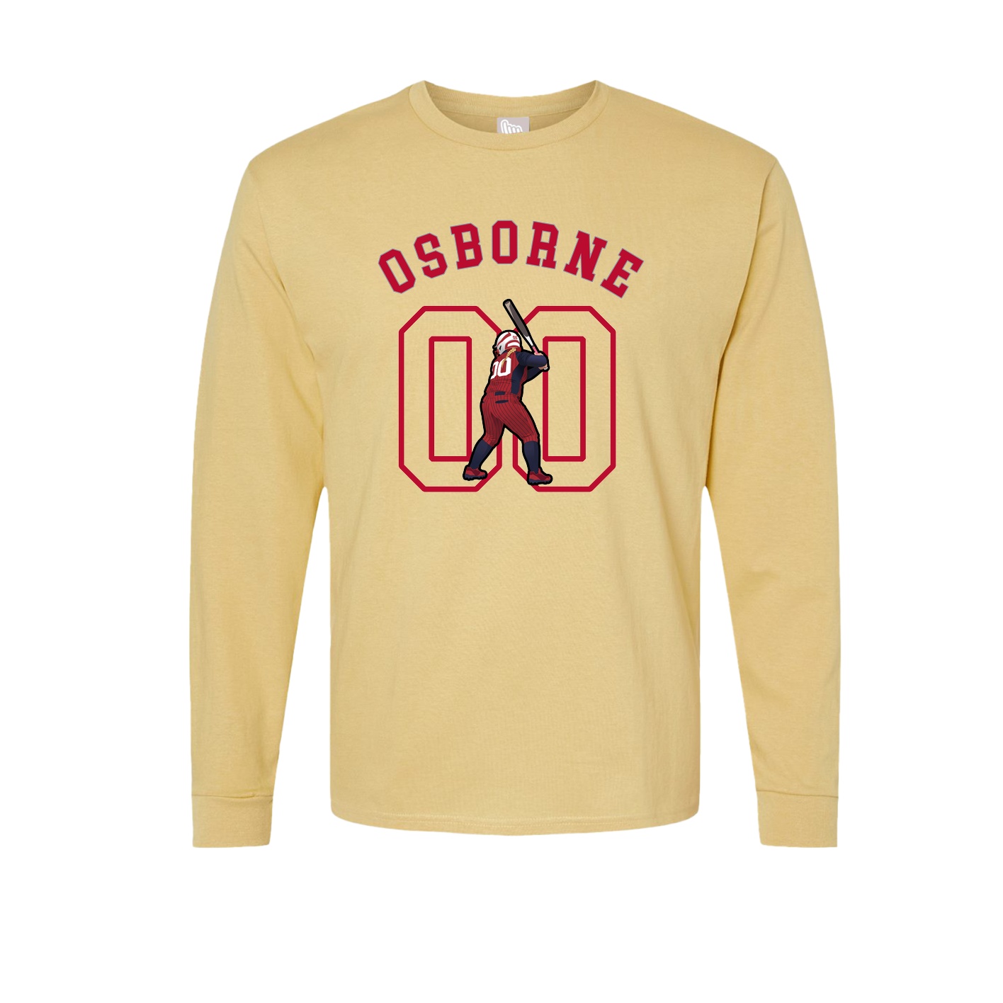 Long Sleeve Tee — Shirsey Arch in Vegas Gold