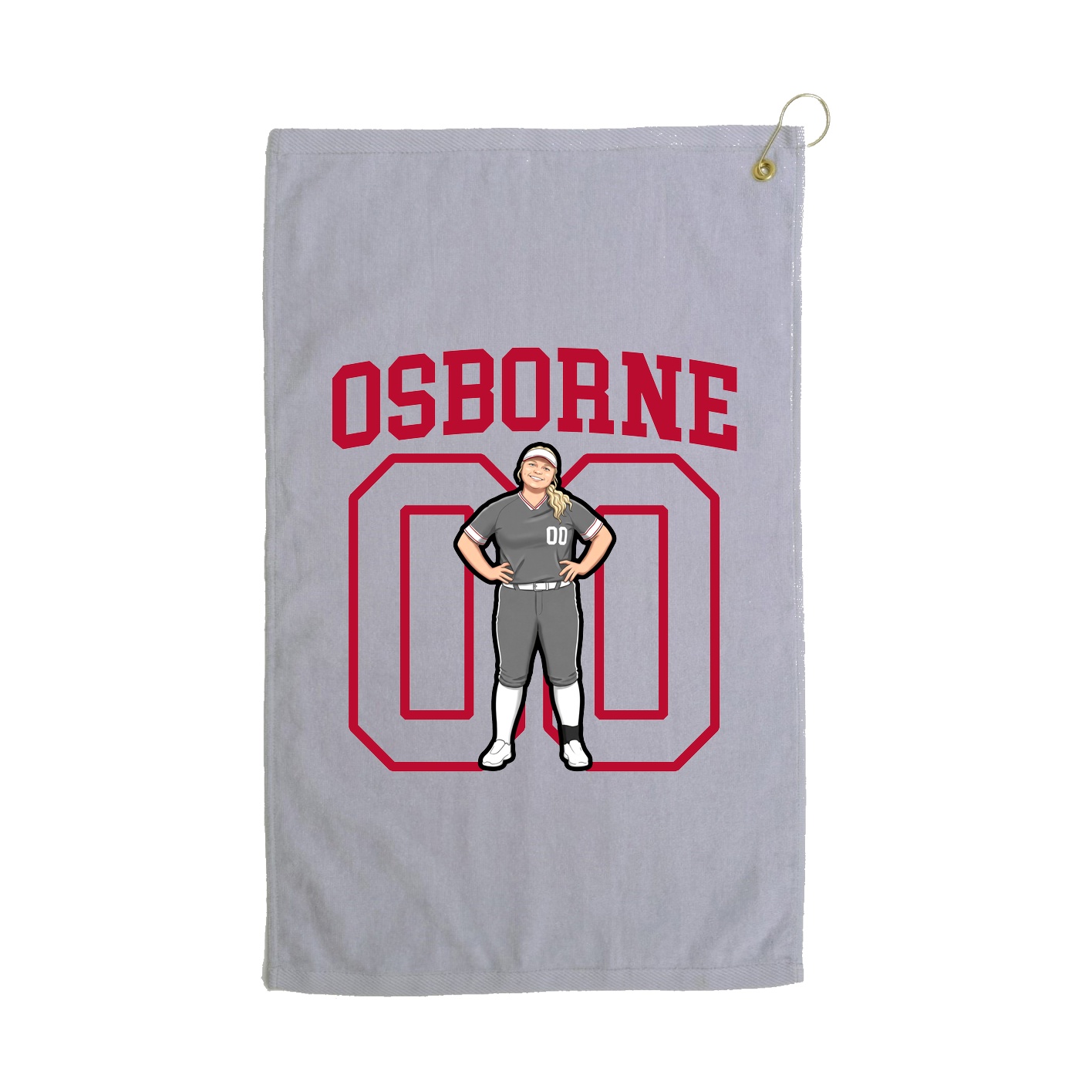 Golf Towel — Shirsey in Grey