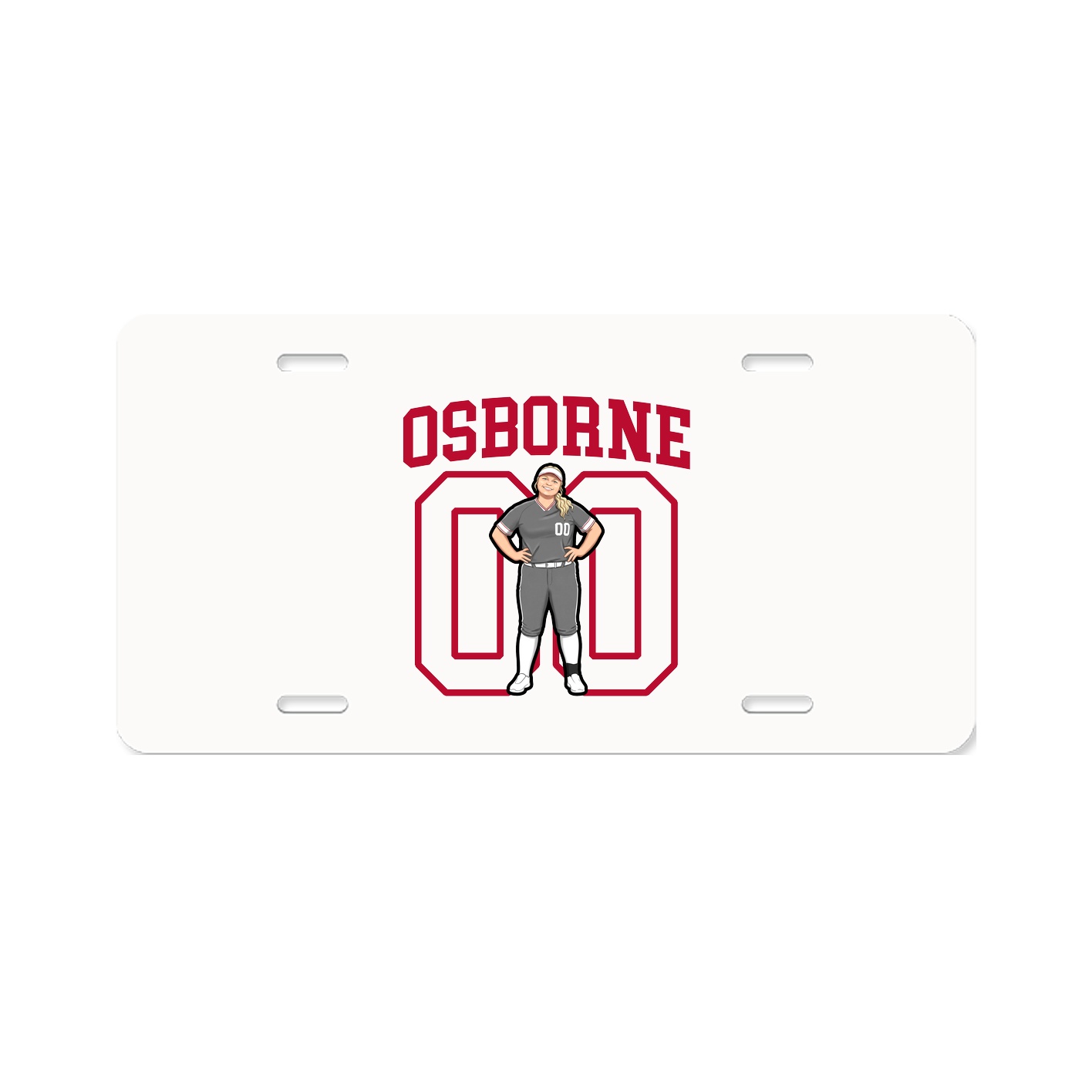 License Plate — Shirsey in Classic