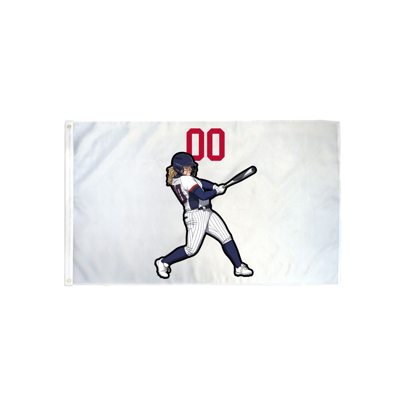 3x5 Flag — Number Top in Classic