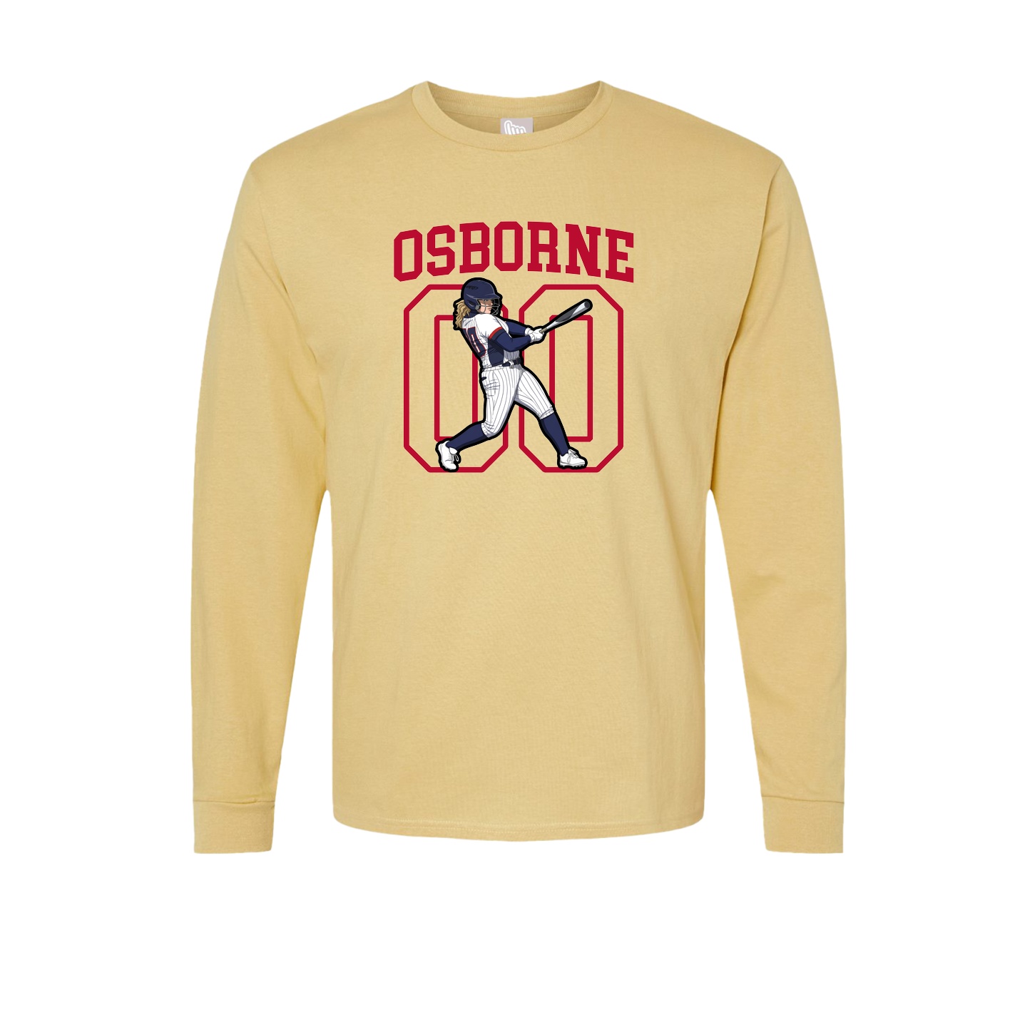 Long Sleeve Tee — Shirsey in Vegas Gold