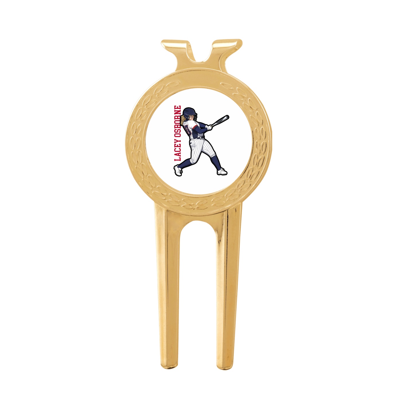 Divot Tool with Ball Marker — Name Vertical in Classic