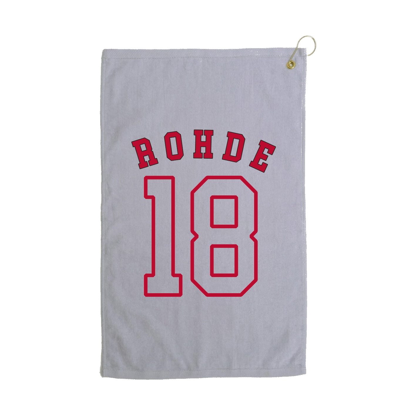 Golf Towel — Shirsey Arch in Grey
