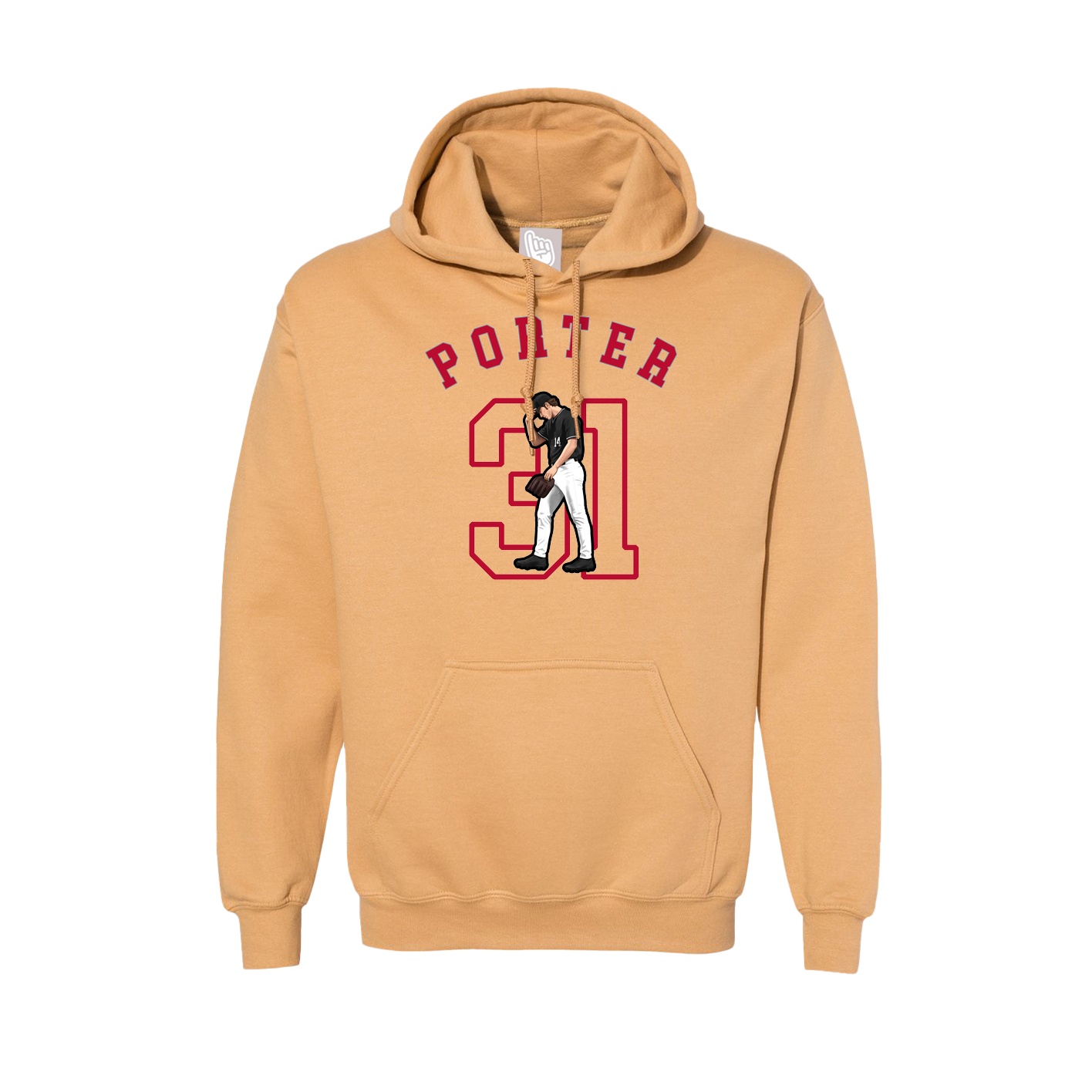 Hoodie — Shirsey Arch in Vegas Gold