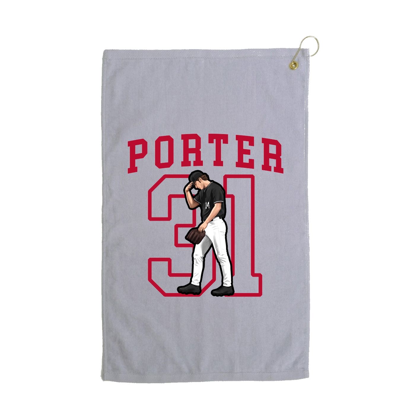 Golf Towel — Shirsey in Grey