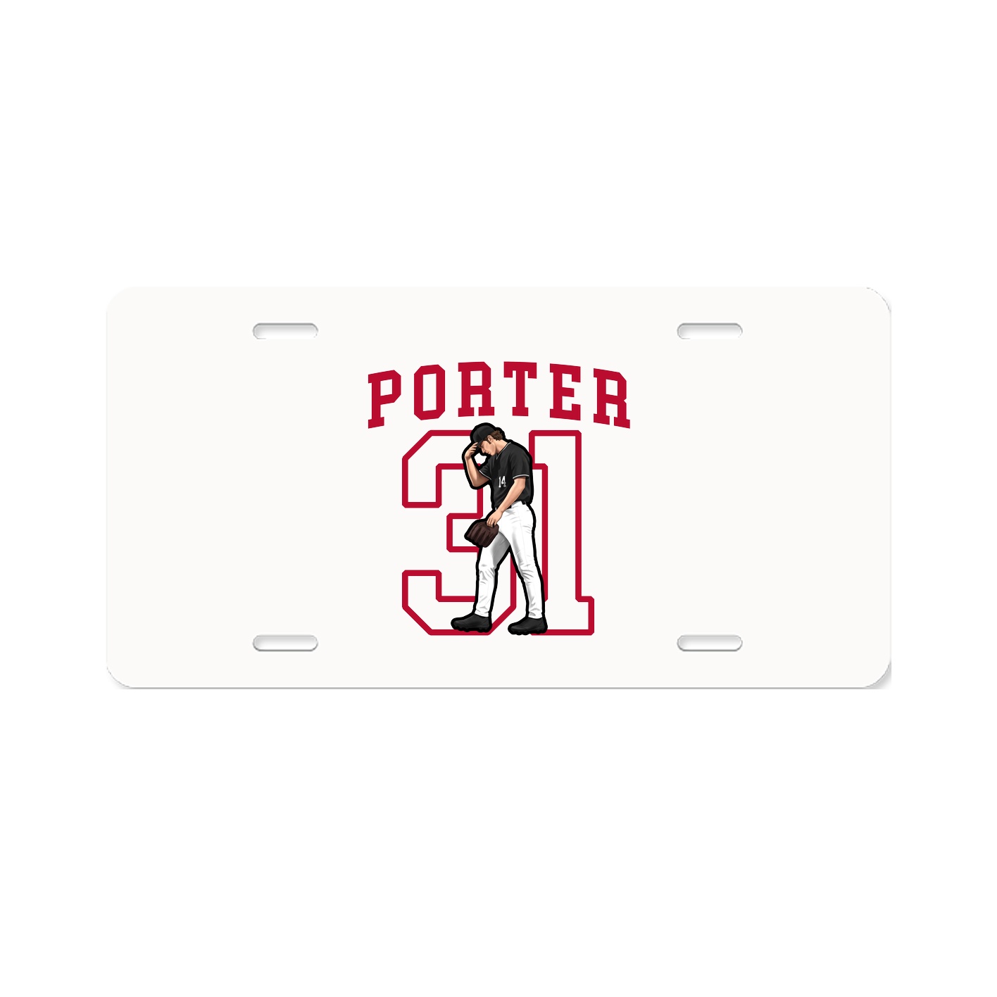 License Plate — Shirsey in Classic