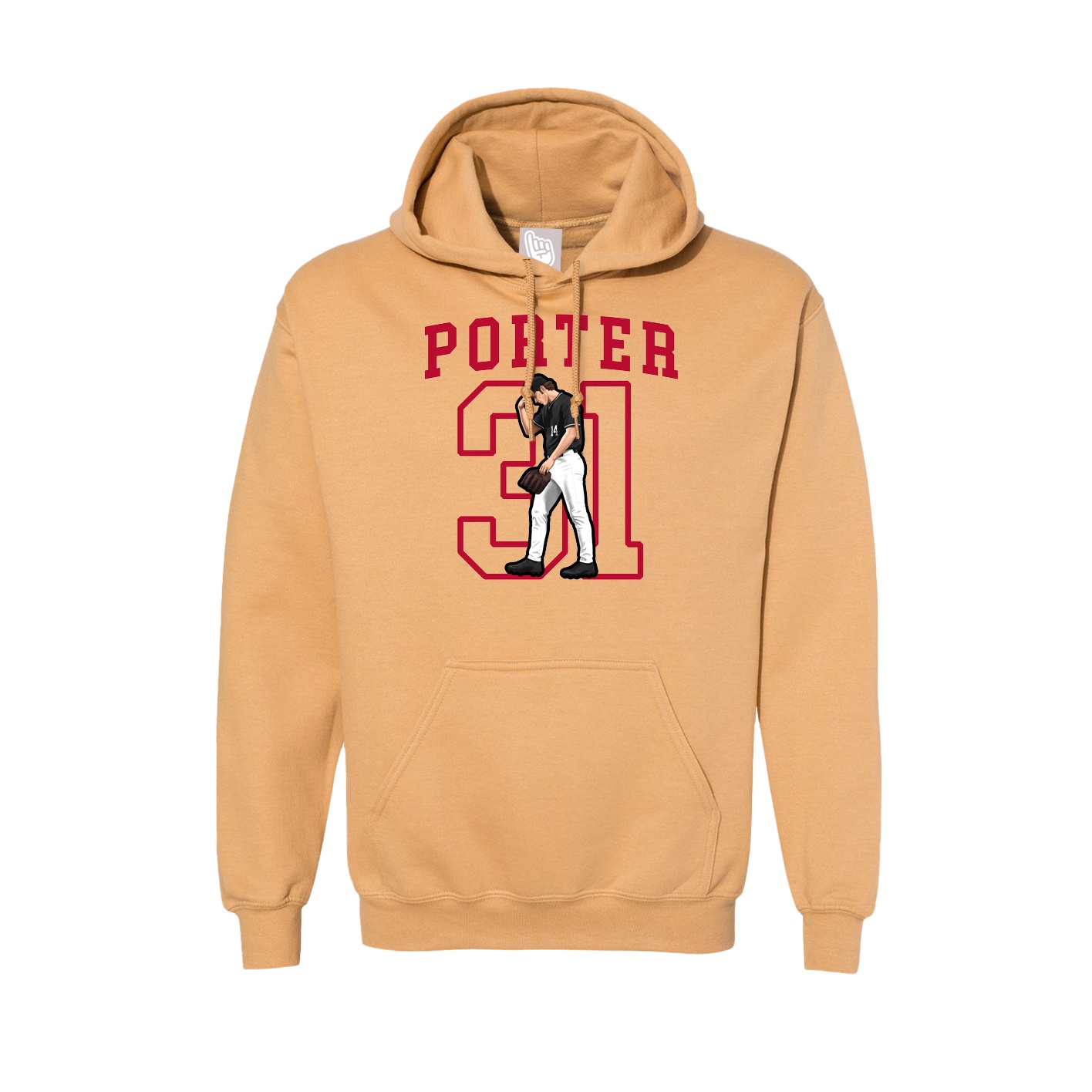 Hoodie — Shirsey in Vegas Gold