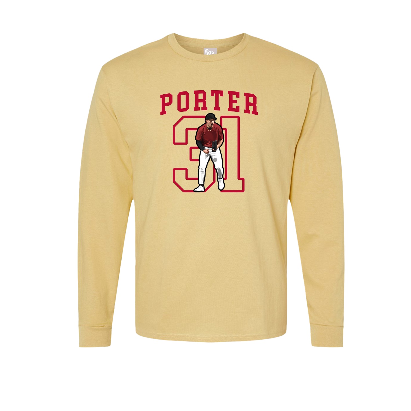 Long Sleeve Tee — Shirsey in Vegas Gold