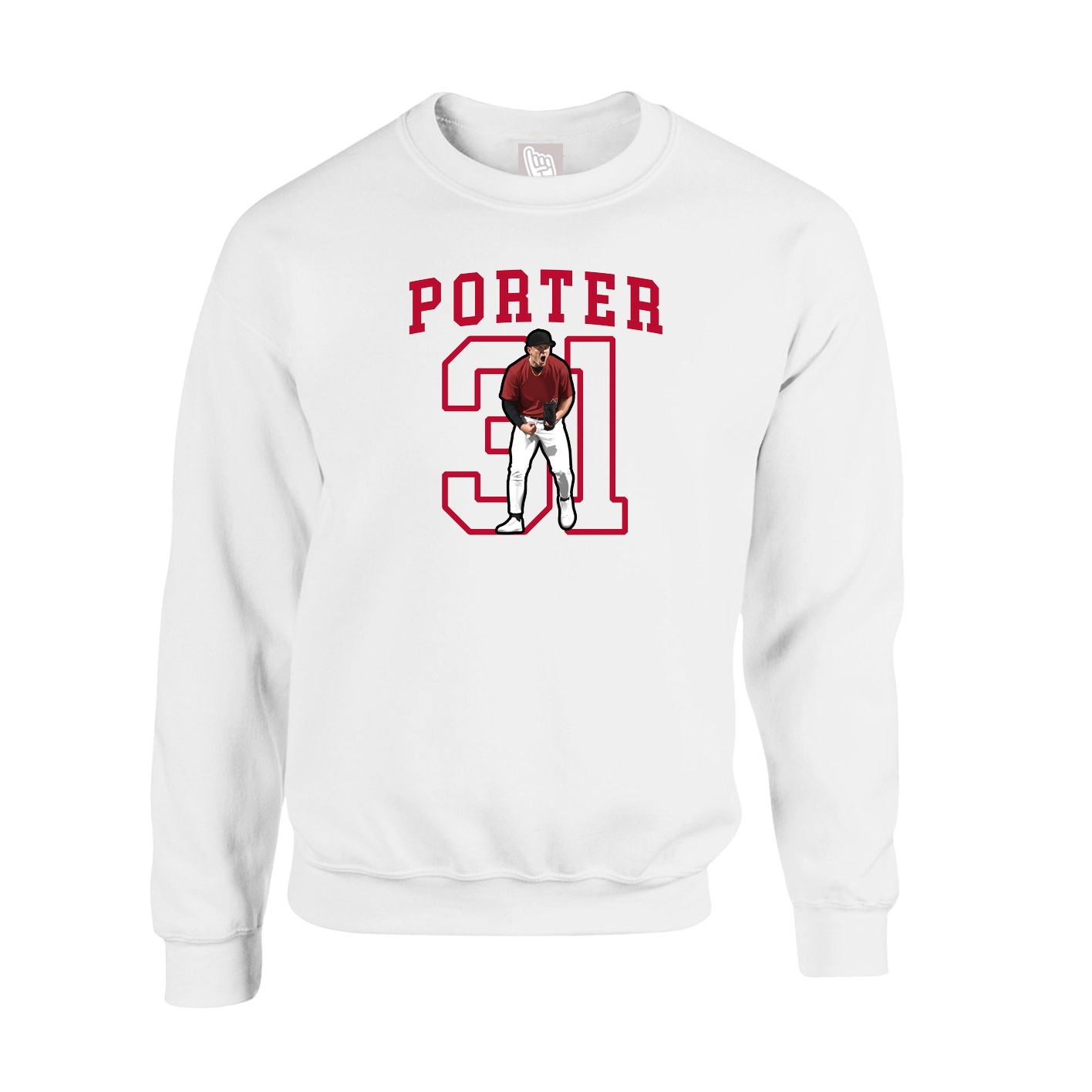 Fleece Crew — Shirsey in White