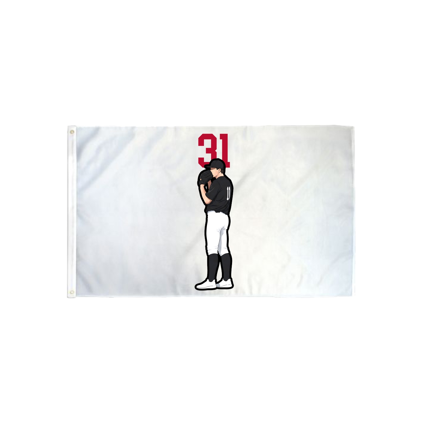 3x5 Flag — Number Top in Classic