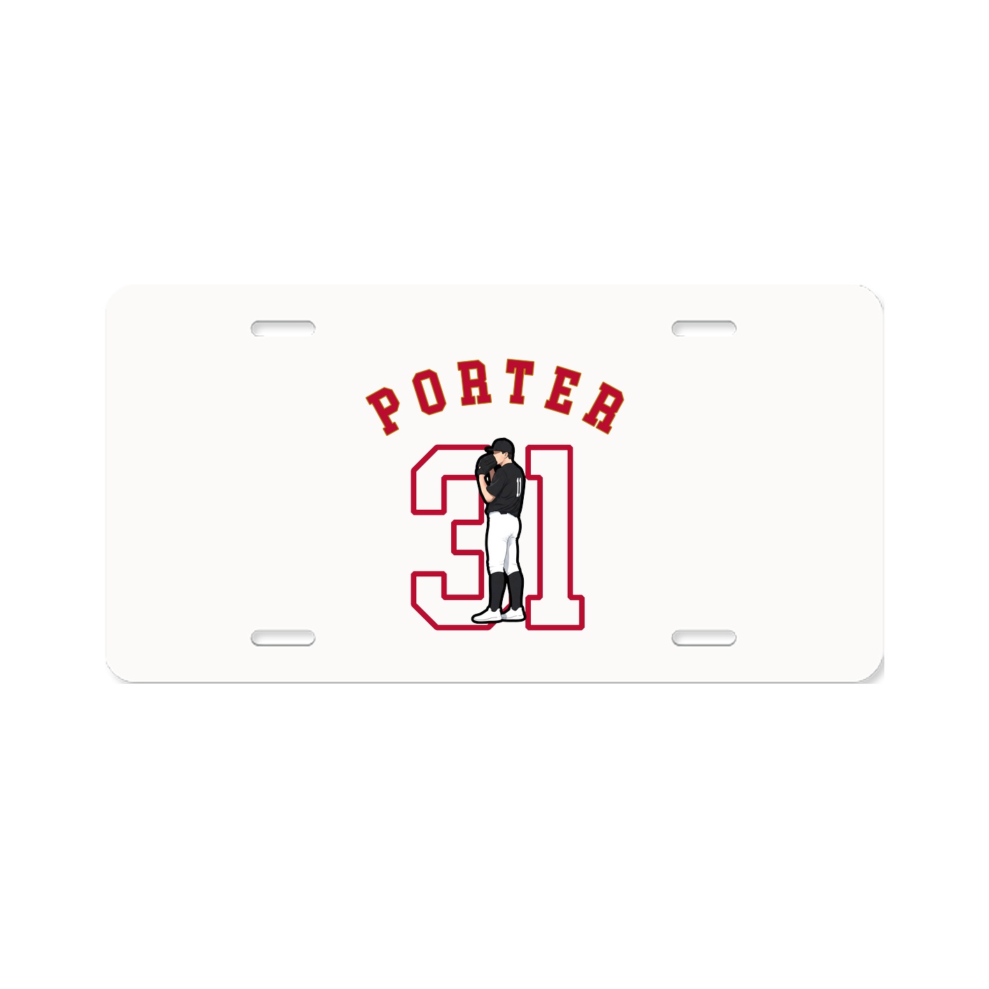 License Plate — Shirsey Arch in Classic
