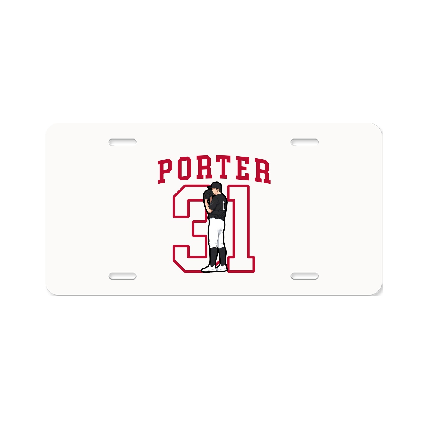 Aluminum License Plate