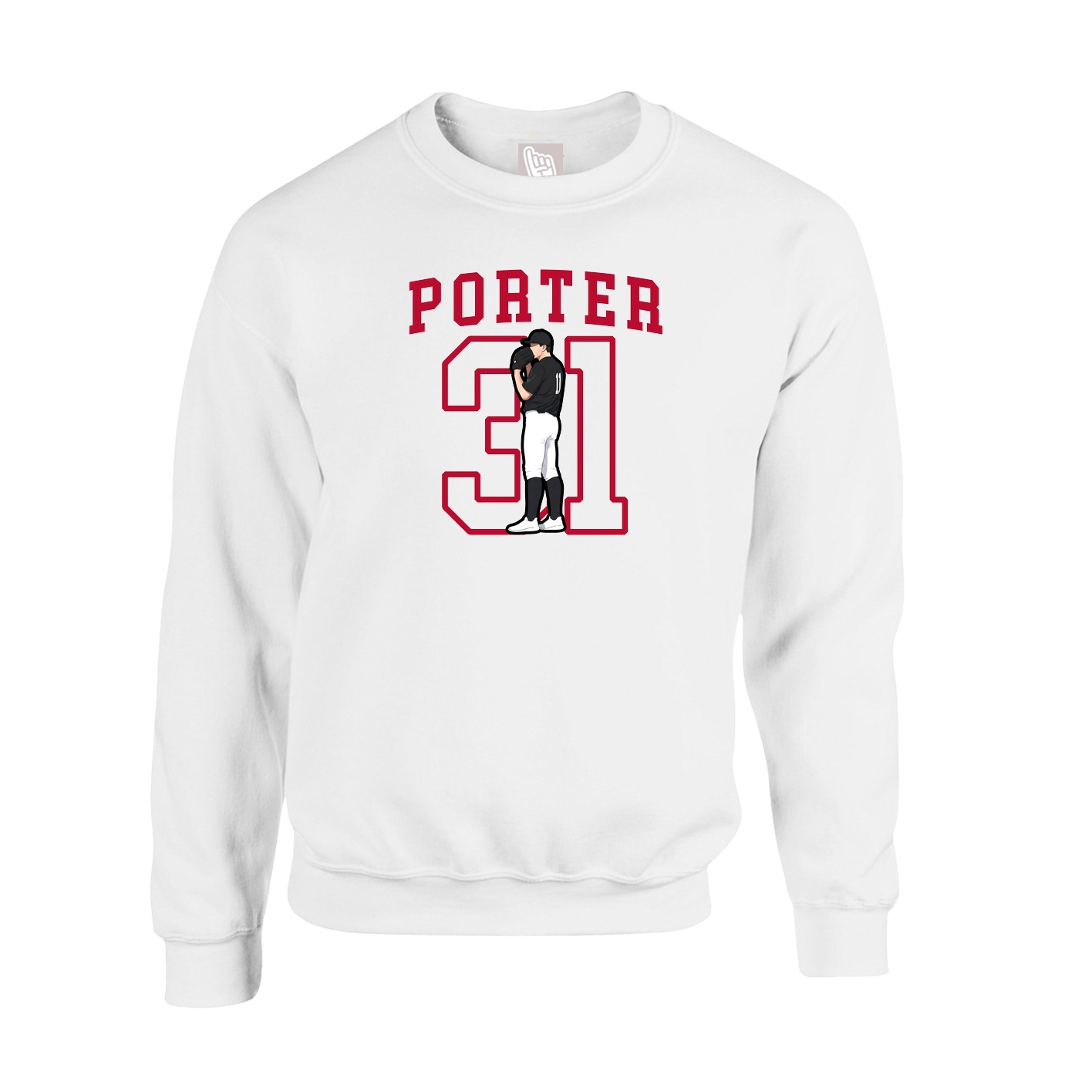 Fleece Crew — Shirsey in White