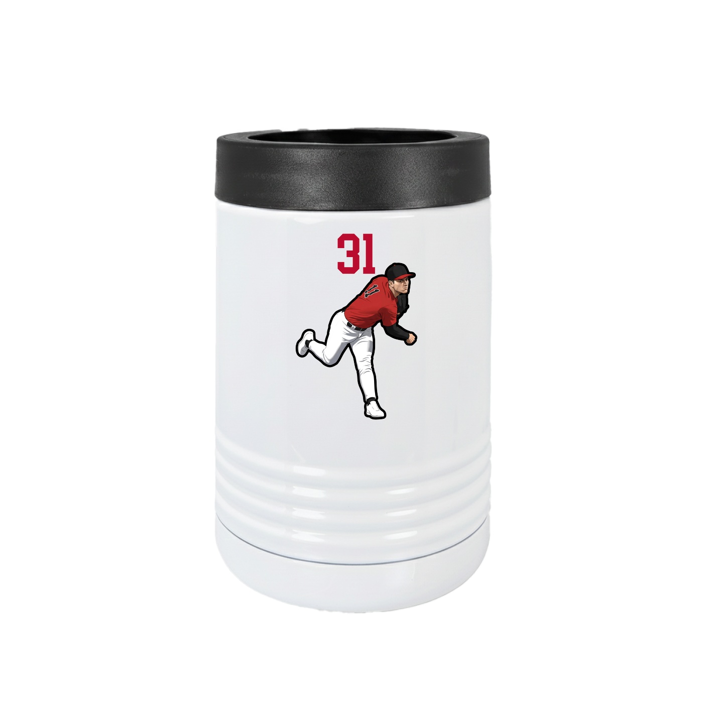 Beverage Holder — Number Top in White