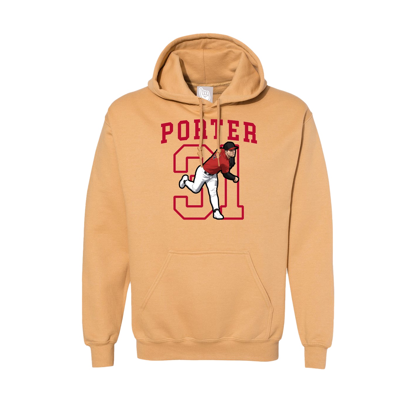 Hoodie — Shirsey in Vegas Gold