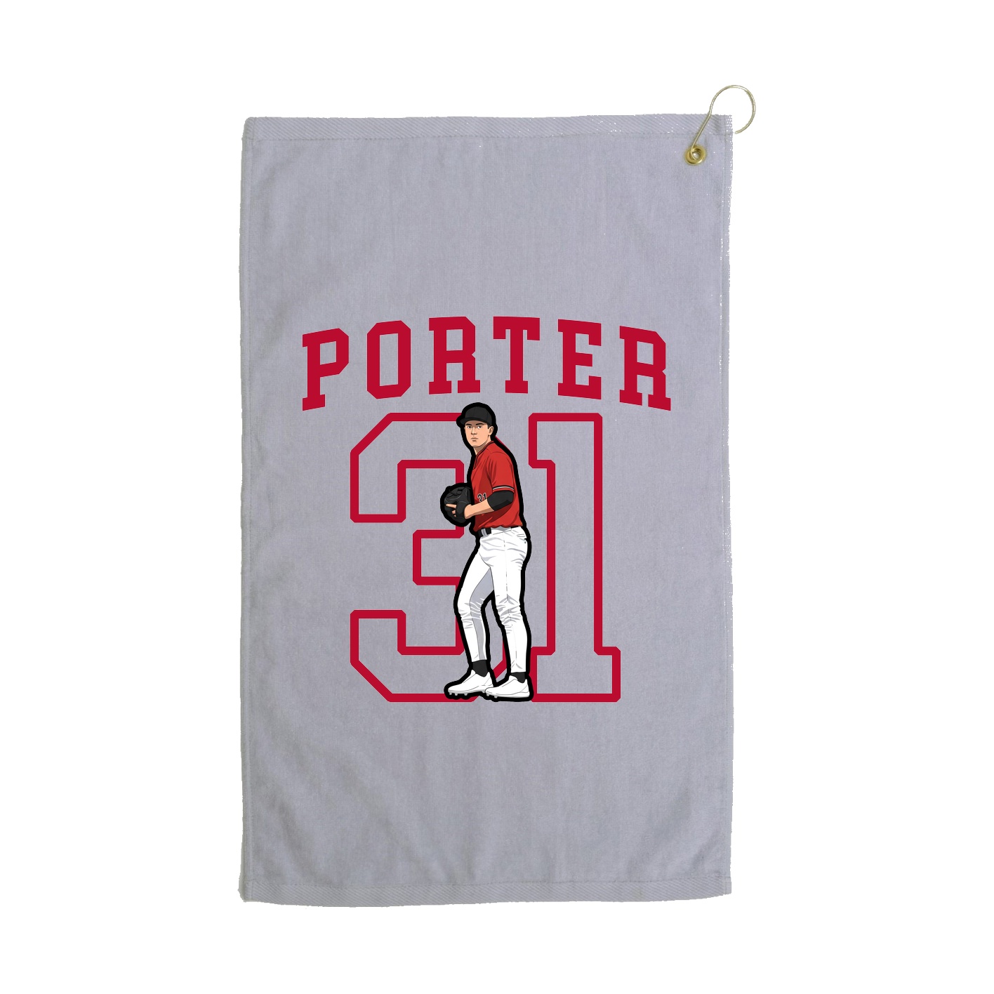 Golf Towel — Shirsey in Grey