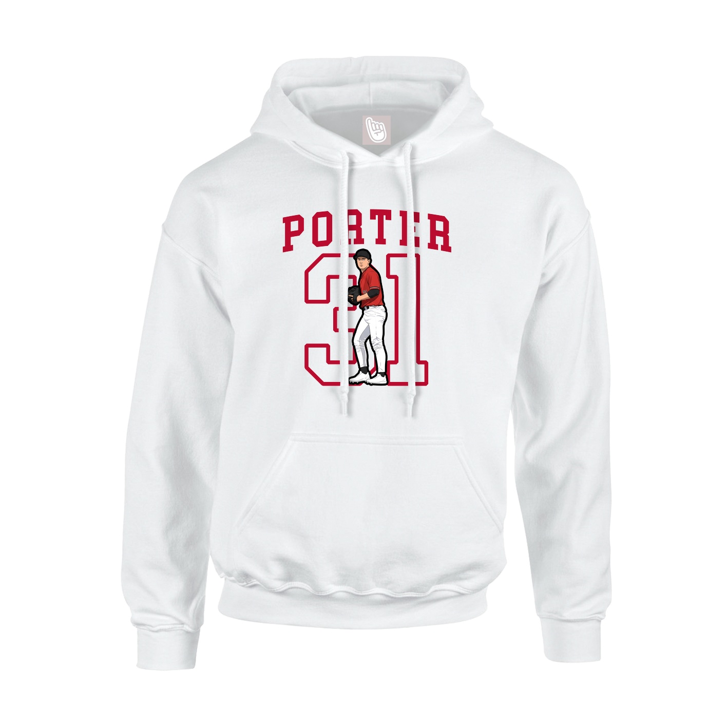 Youth Hoodie — Shirsey in White