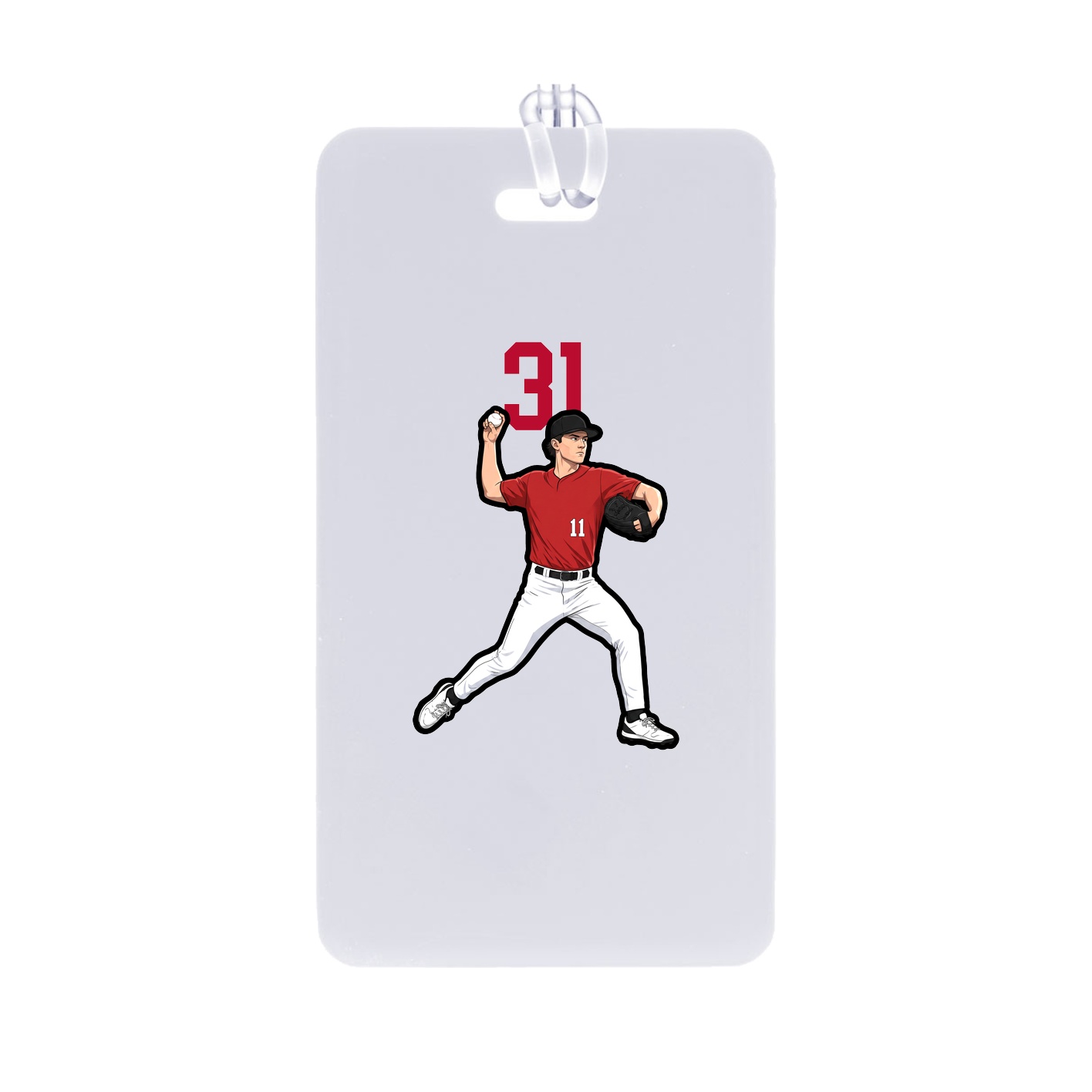Bag Tag — Number Top in Classic