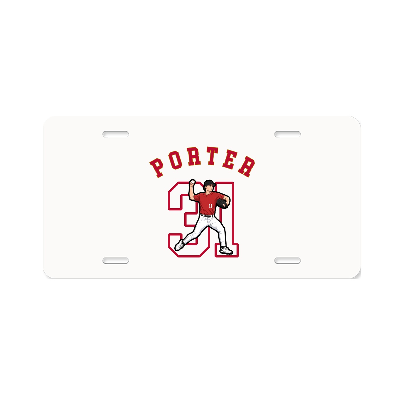 License Plate — Shirsey Arch in Classic