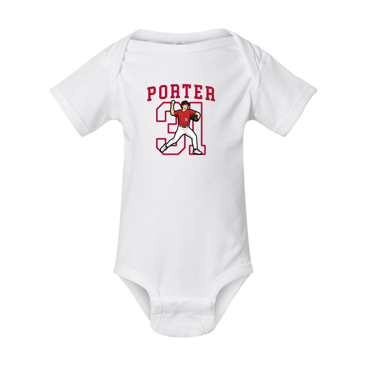 Baby Onesie — Shirsey in White