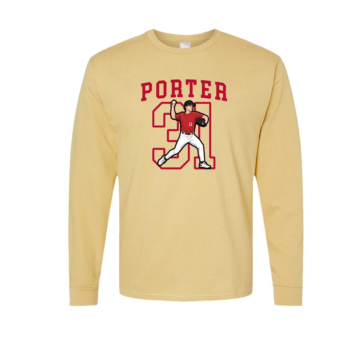 Long Sleeve Tee — Shirsey in Vegas Gold