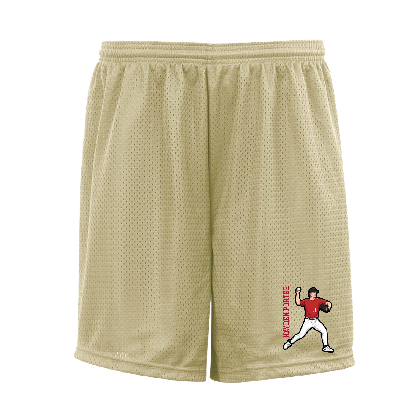 Shorts — Name Vertical in Vegas Gold