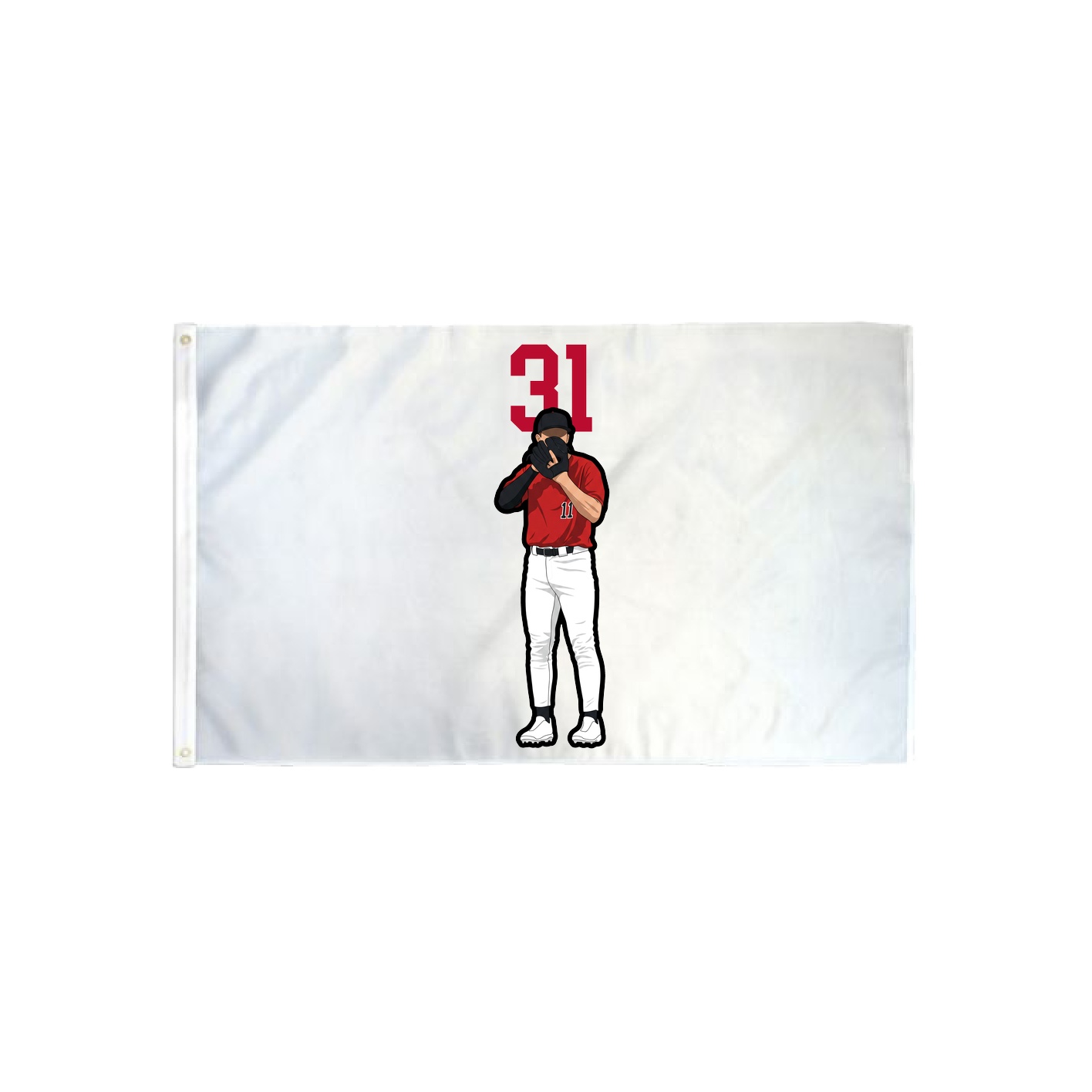 3x5 Flag — Number Top in Classic