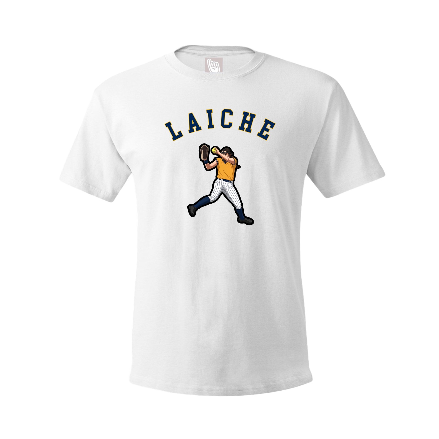 Youth Tee — Shirsey Arch in White
