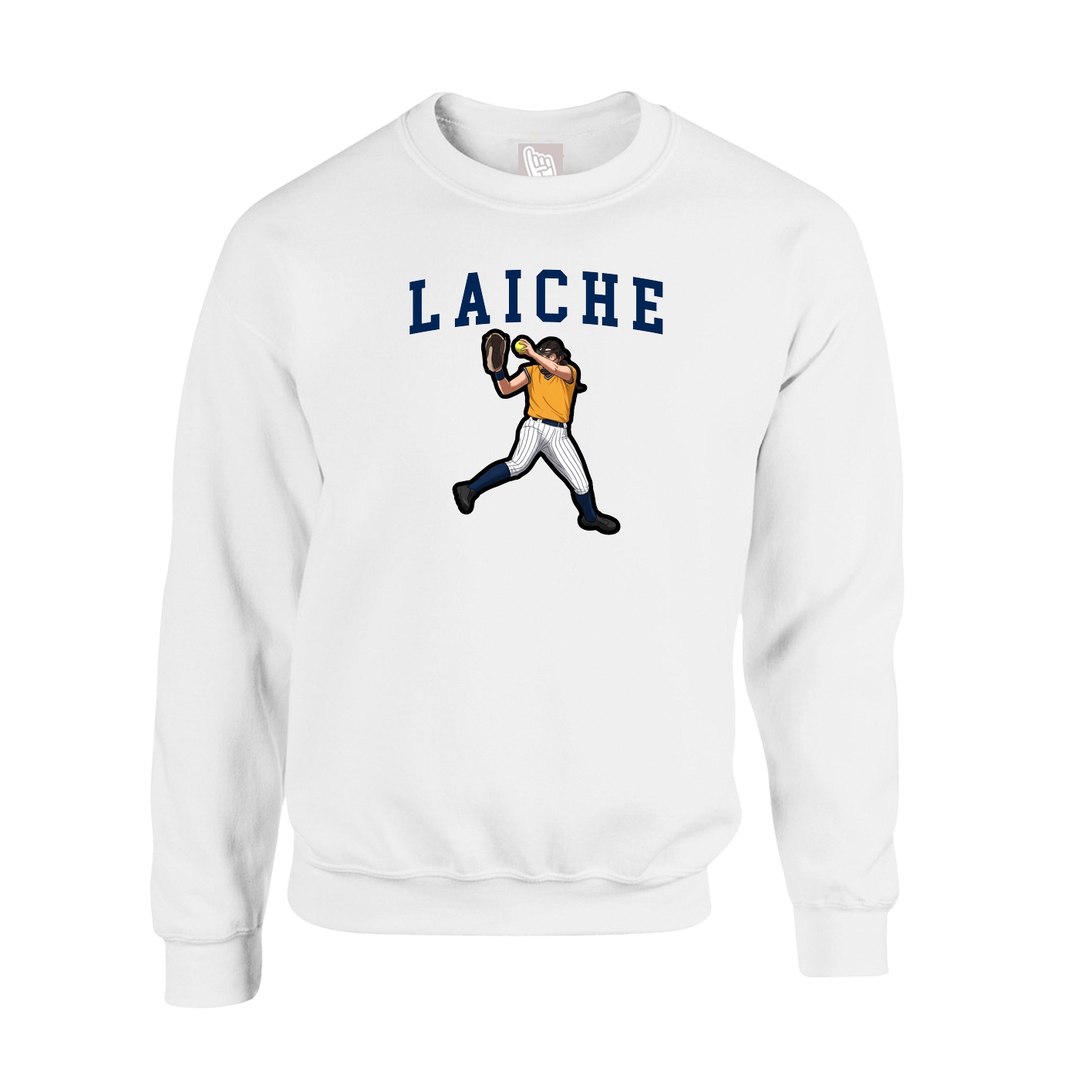 Fleece Crew — Shirsey in White