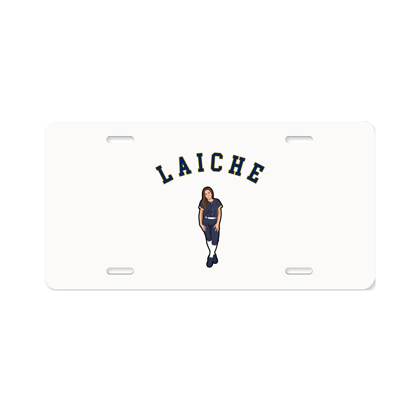 License Plate — Shirsey Arch in Classic