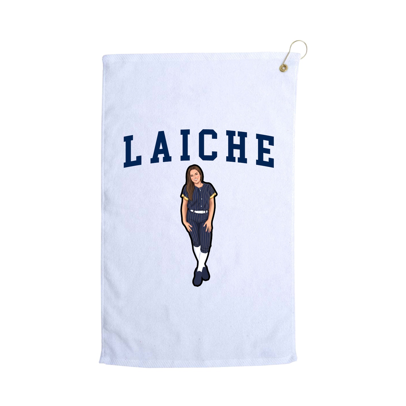 Golf Towel — Shirsey in White
