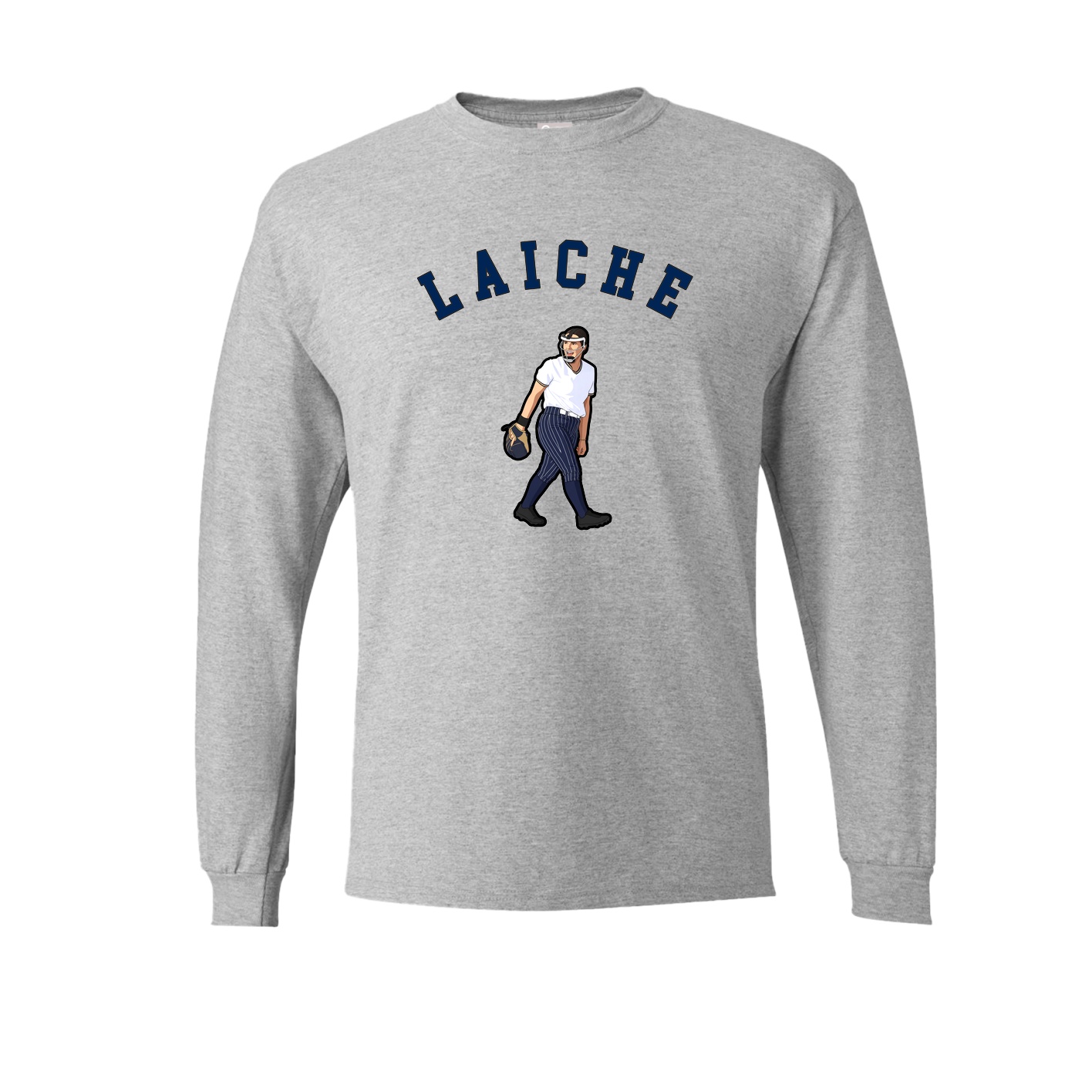 Long Sleeve Tee — Shirsey Arch in Grey