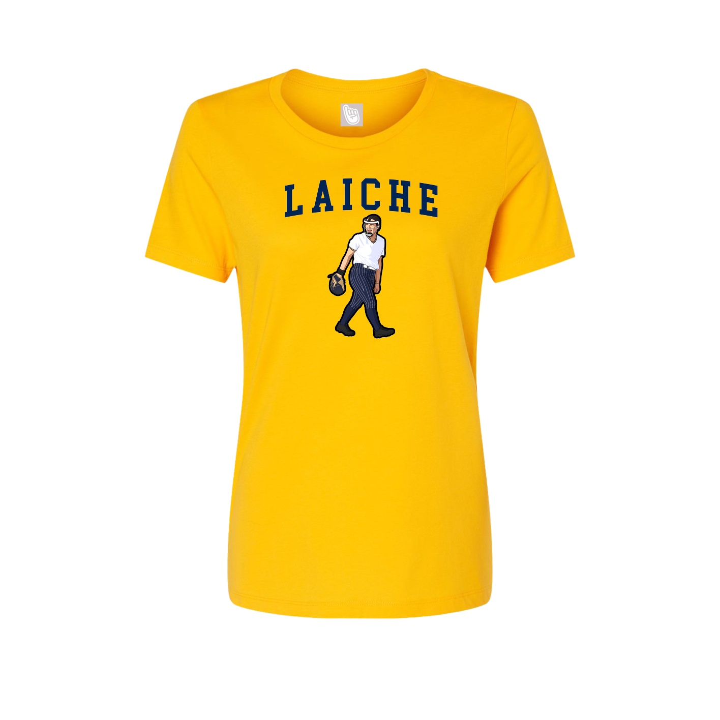 Fitted Women's Tee — Shirsey in Gold