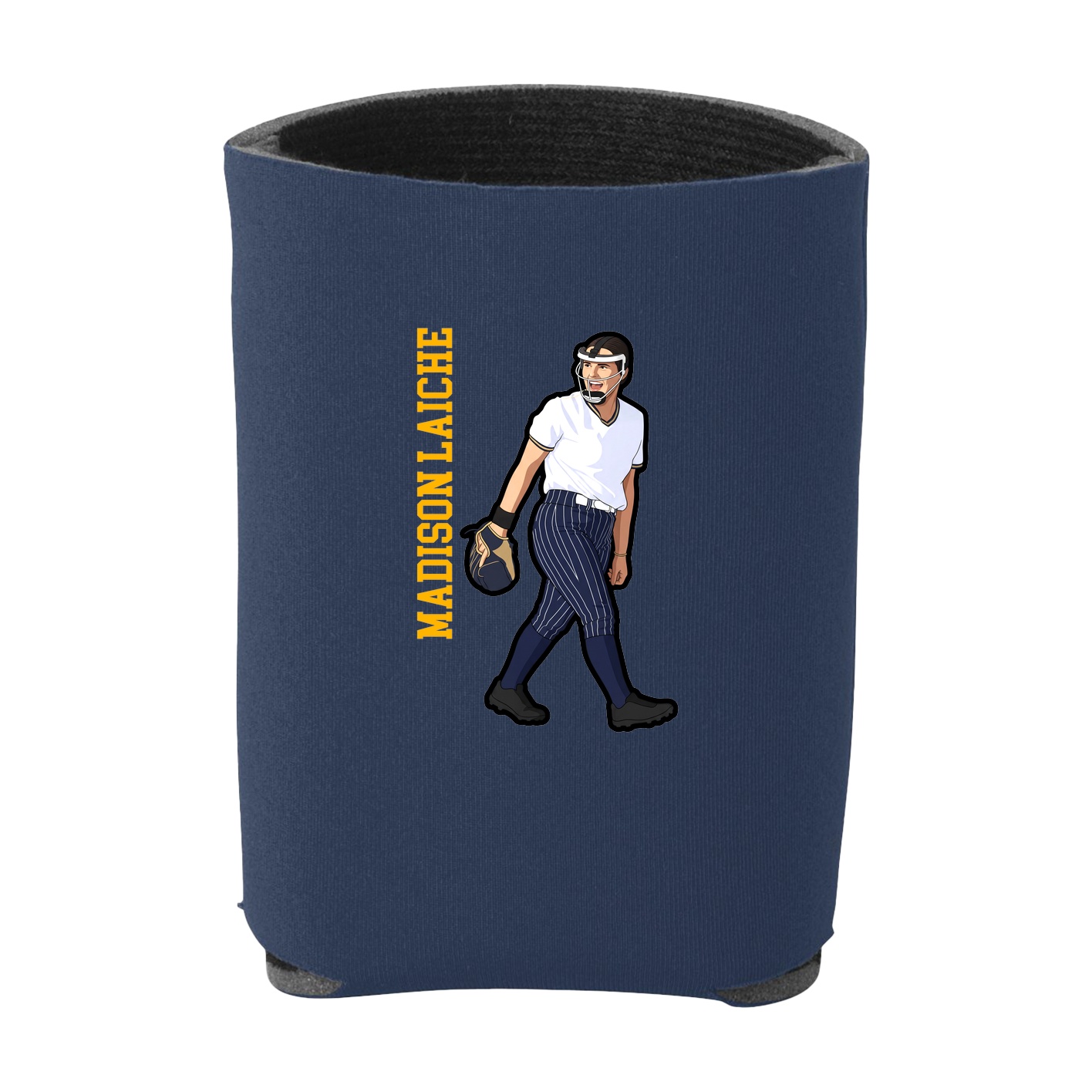 Can Holder — Name Vertical in Navy