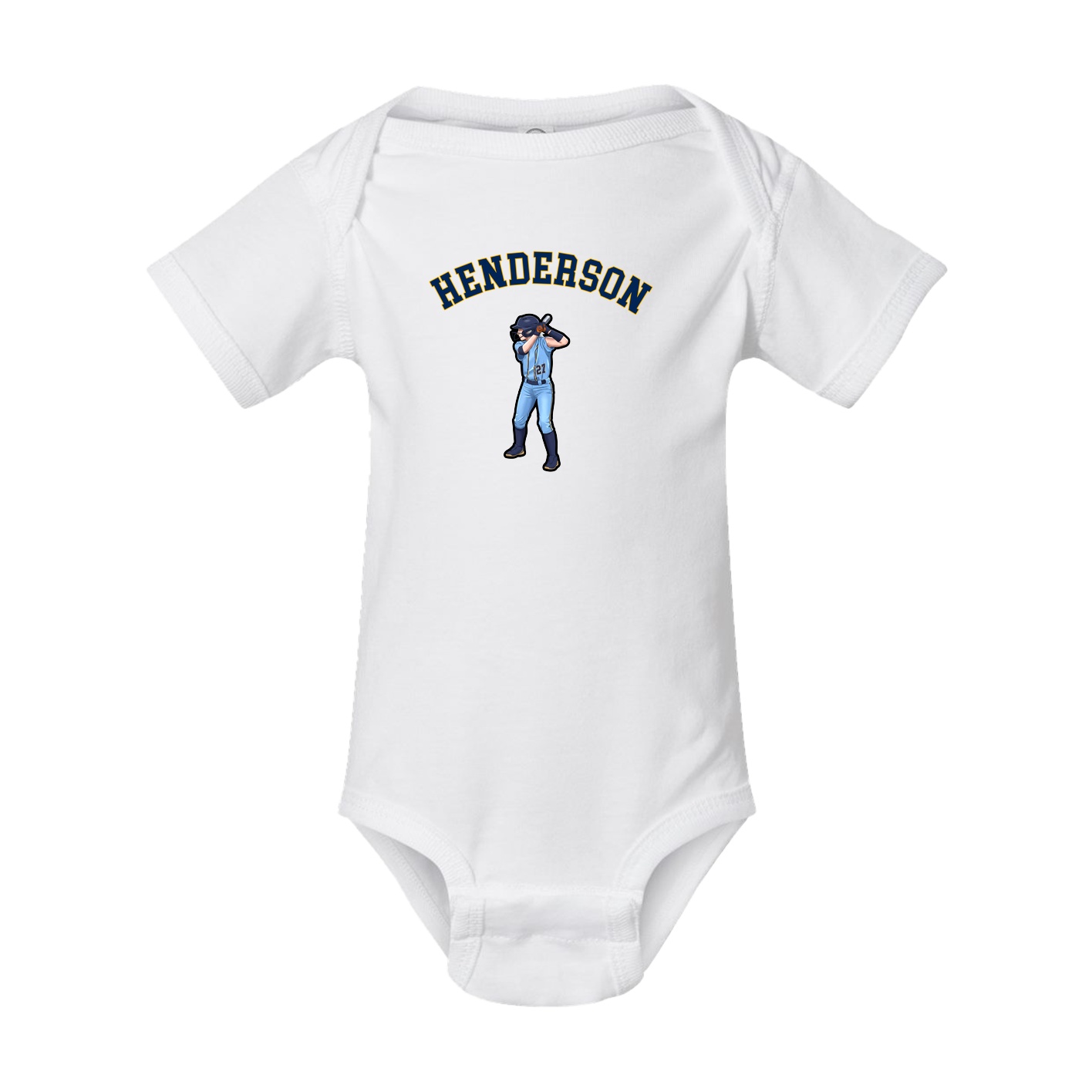 Baby Onesie — Shirsey Arch in White