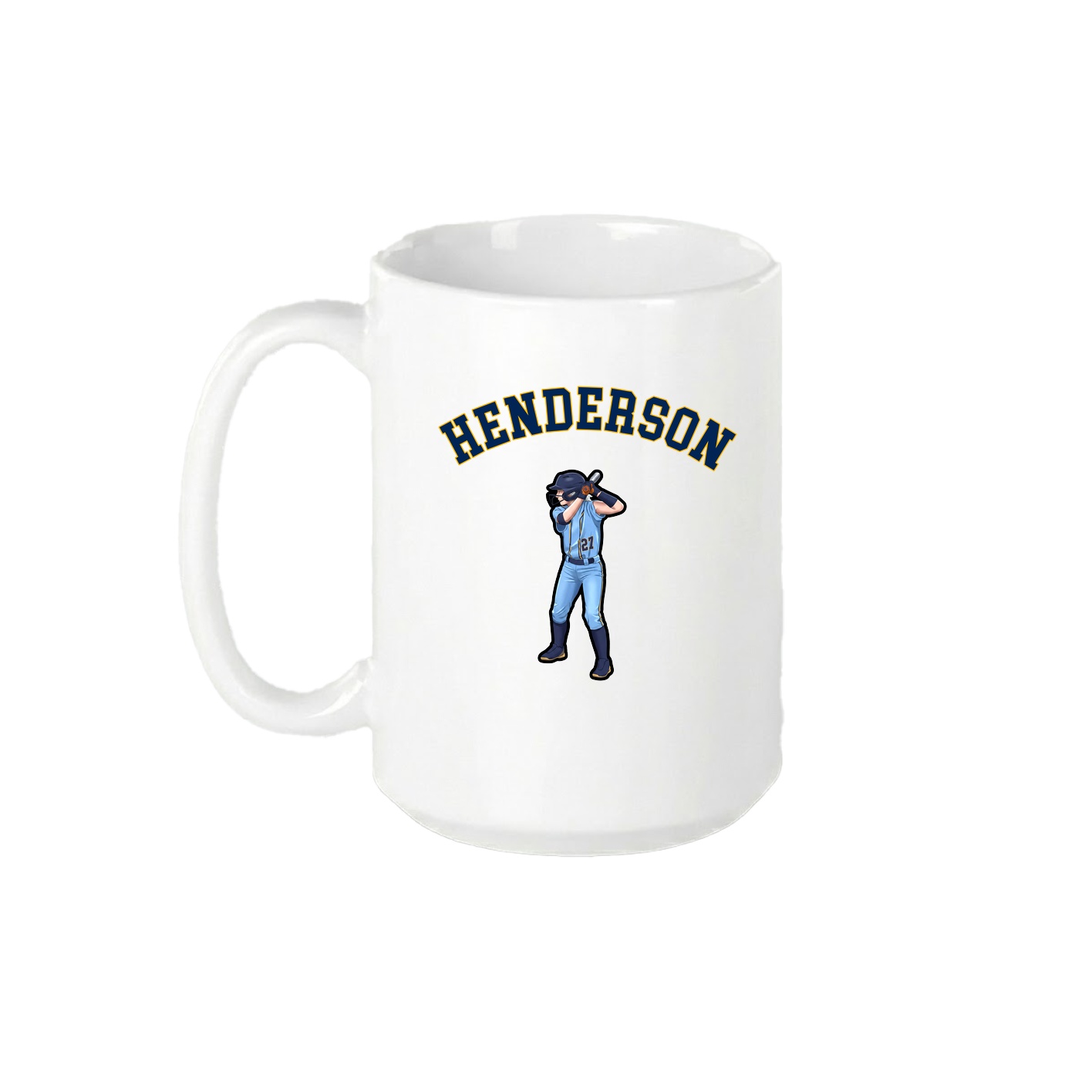 15oz Coffee Mug — Shirsey Arch in White