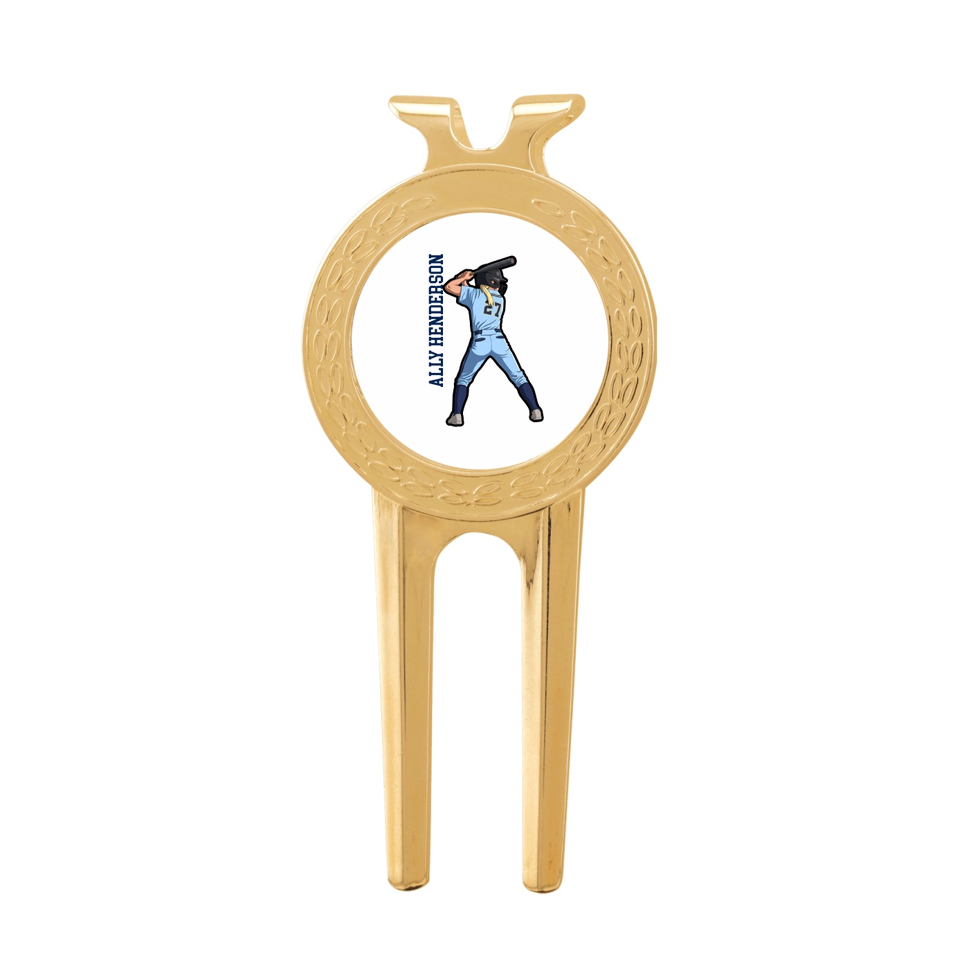Divot Tool with Ball Marker — Name Vertical in Classic