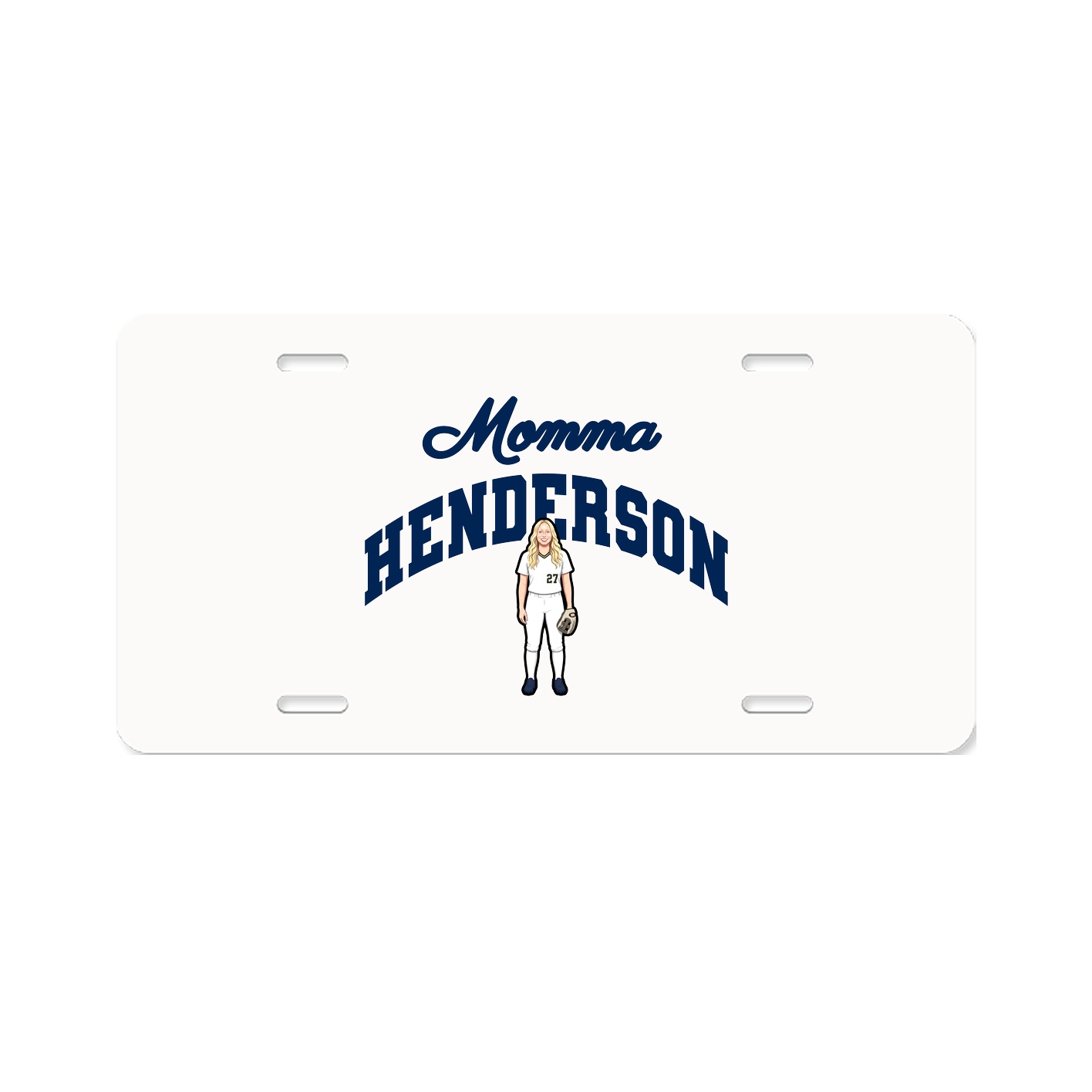 License Plate — Mothers Day Arch in Classic
