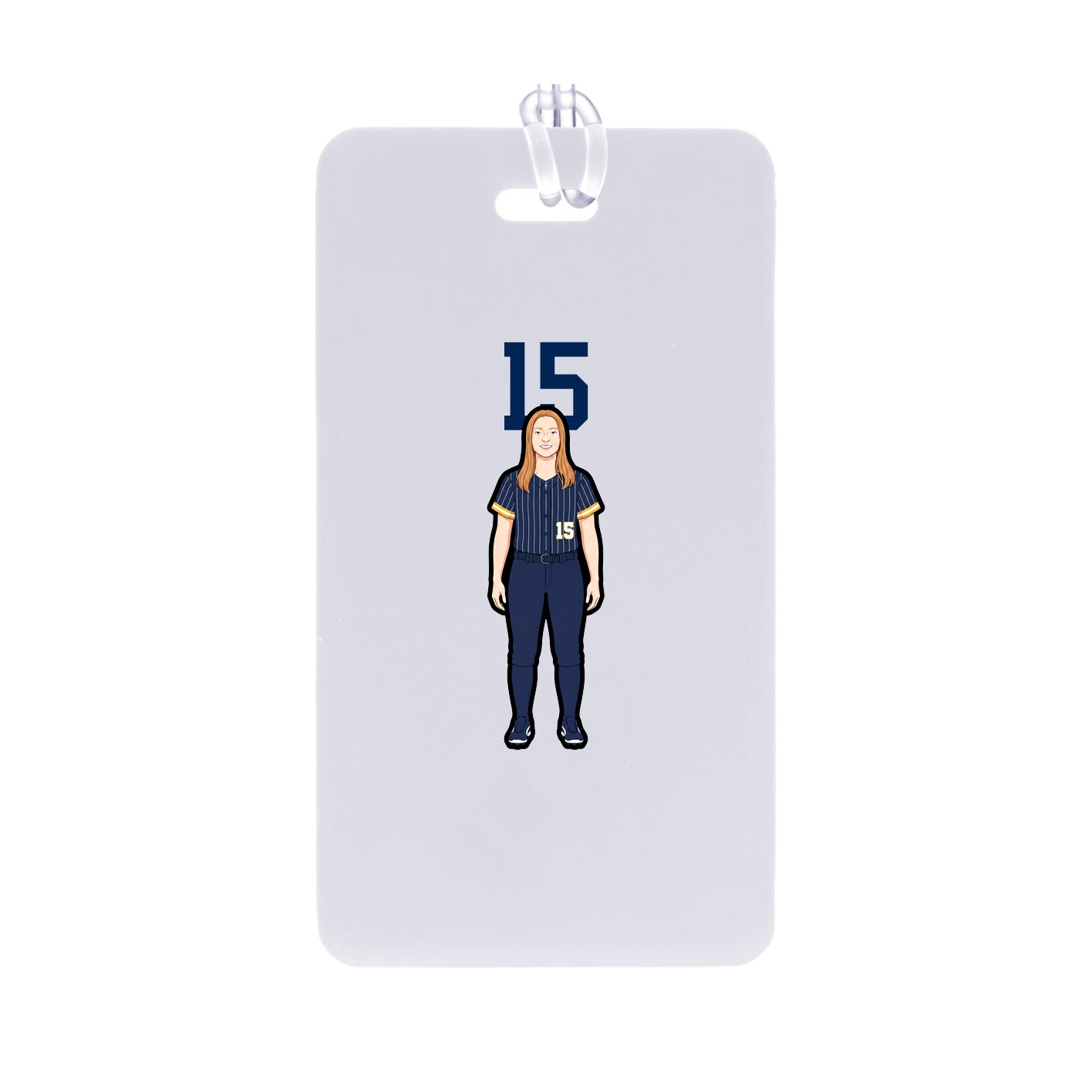Bag Tag — Number Top in Classic