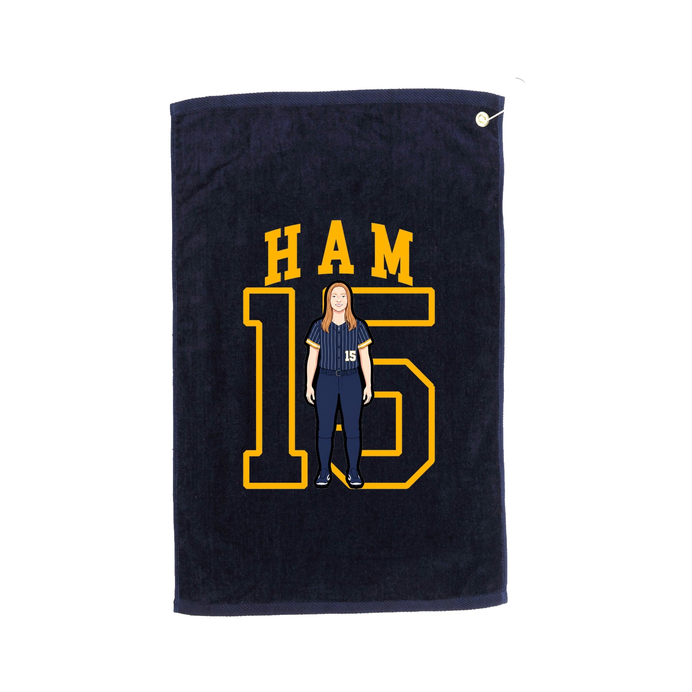 Golf Towel — Shirsey in Navy