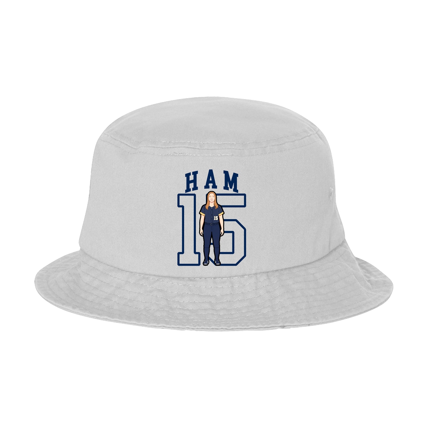 Bucket Cap — Shirsey in White